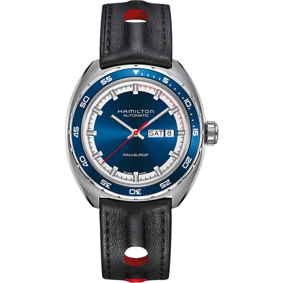 Hamilton H35405741 American Classic Pan Europ Day Date Auto 42mm