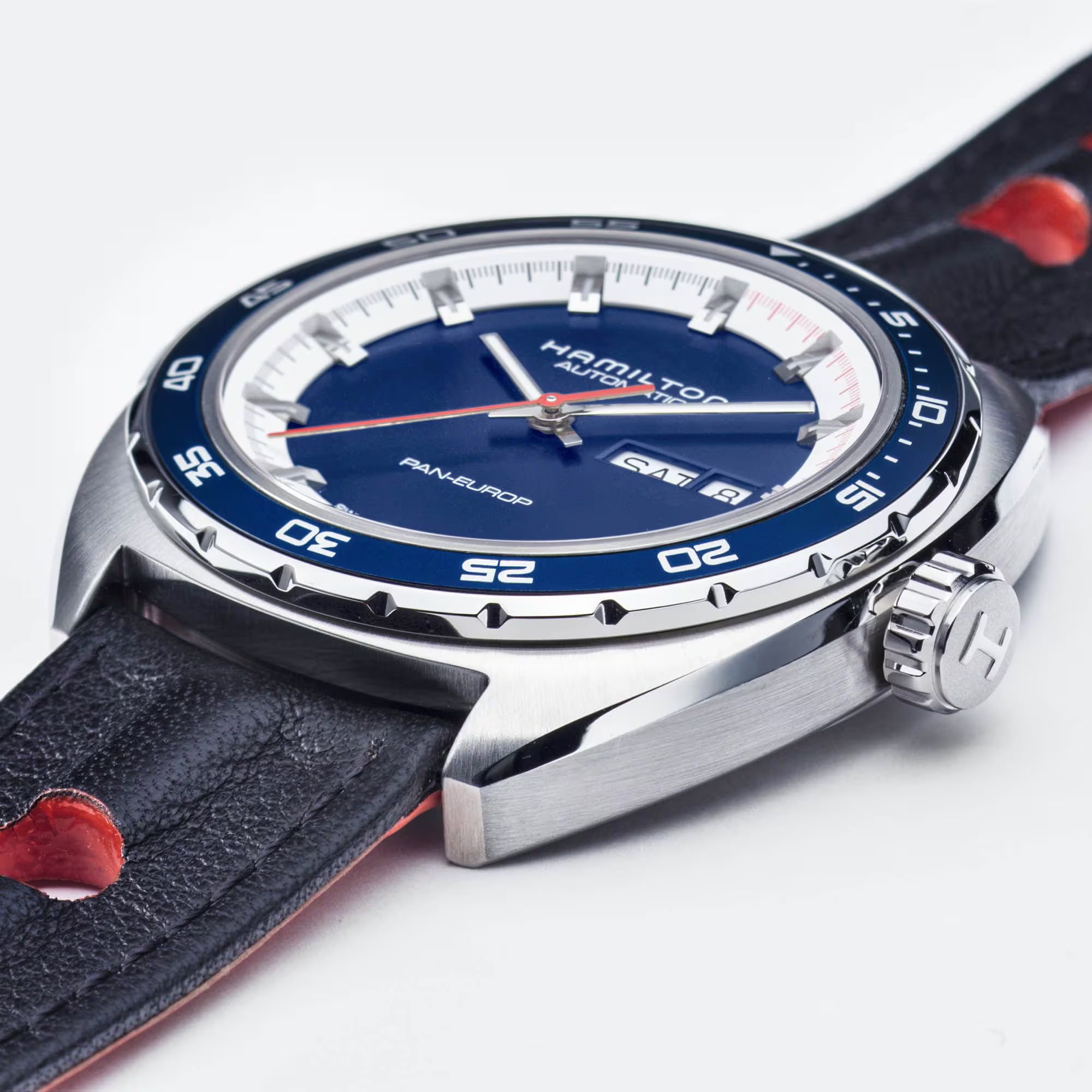 Hamilton H35405741 American Classic Pan Europ Day Date Auto 42mm
