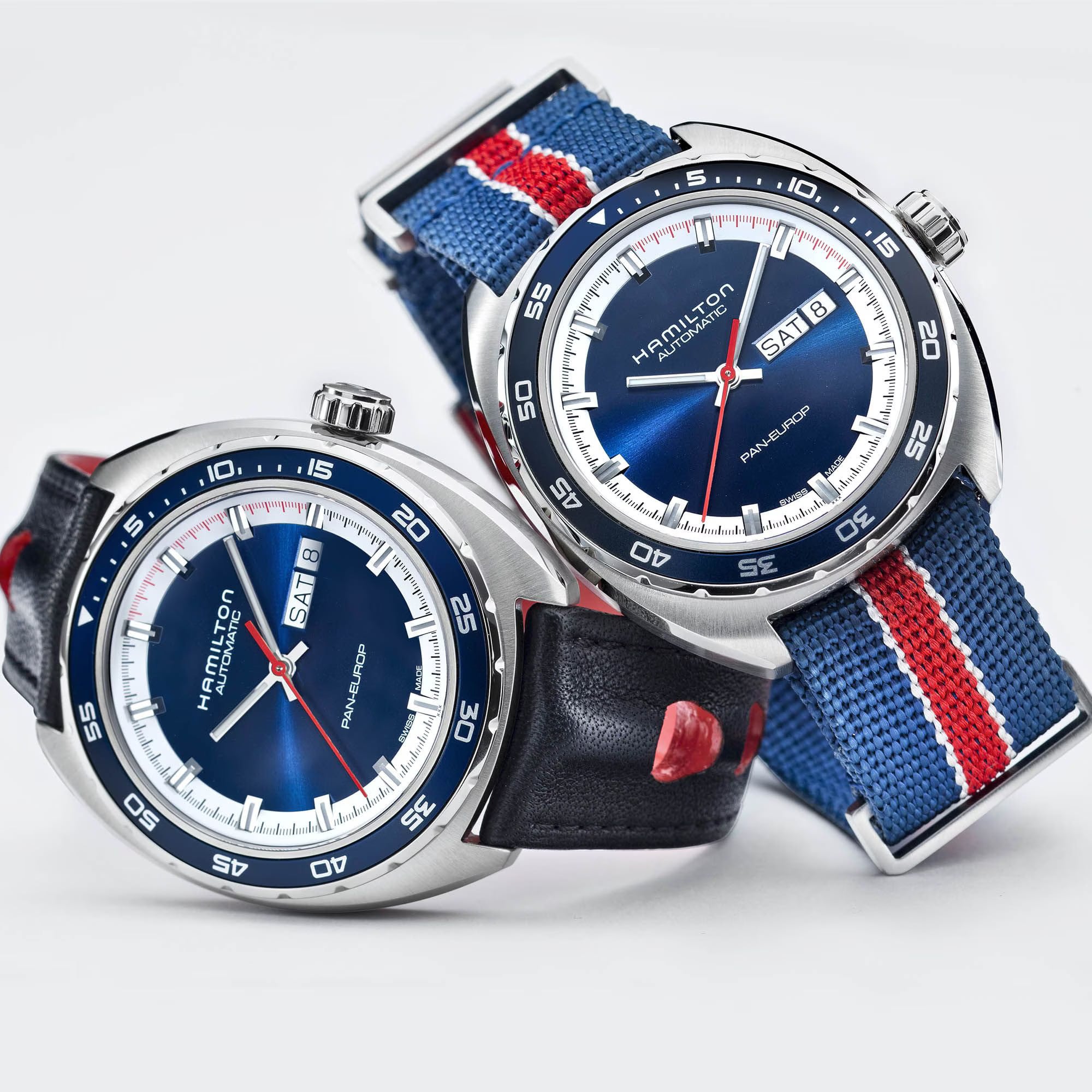 Hamilton H35405741 American Classic Pan Europ Day Date Auto 42mm