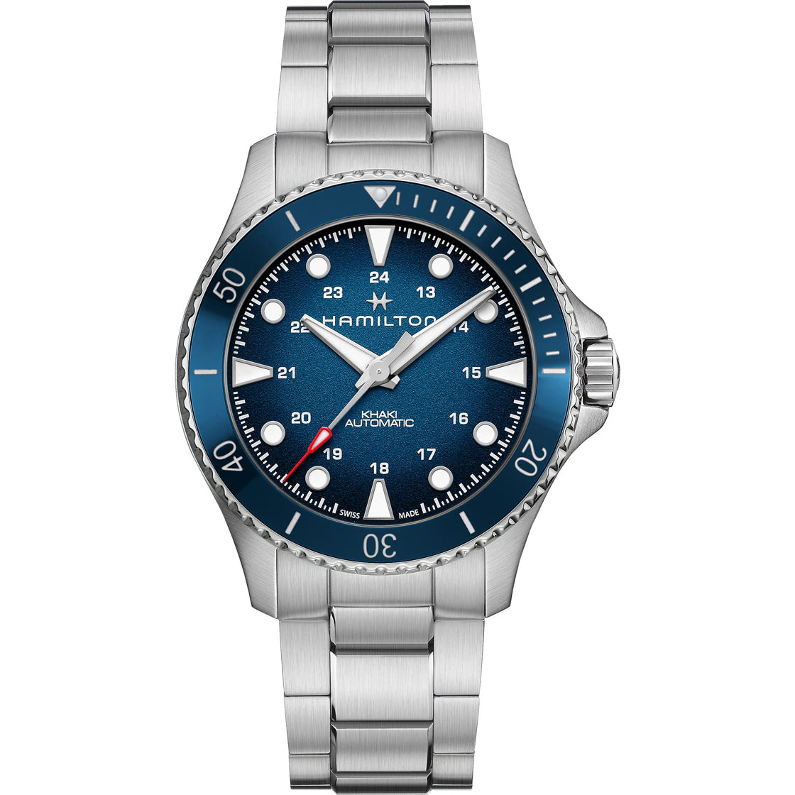 Hamilton H82505140 Khaki Navy Scuba Auto 43mm