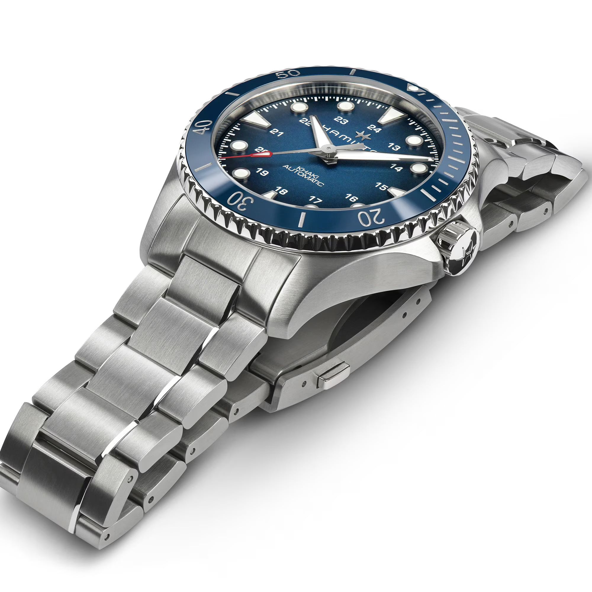 Hamilton H82505140 Khaki Navy Scuba Auto 43mm