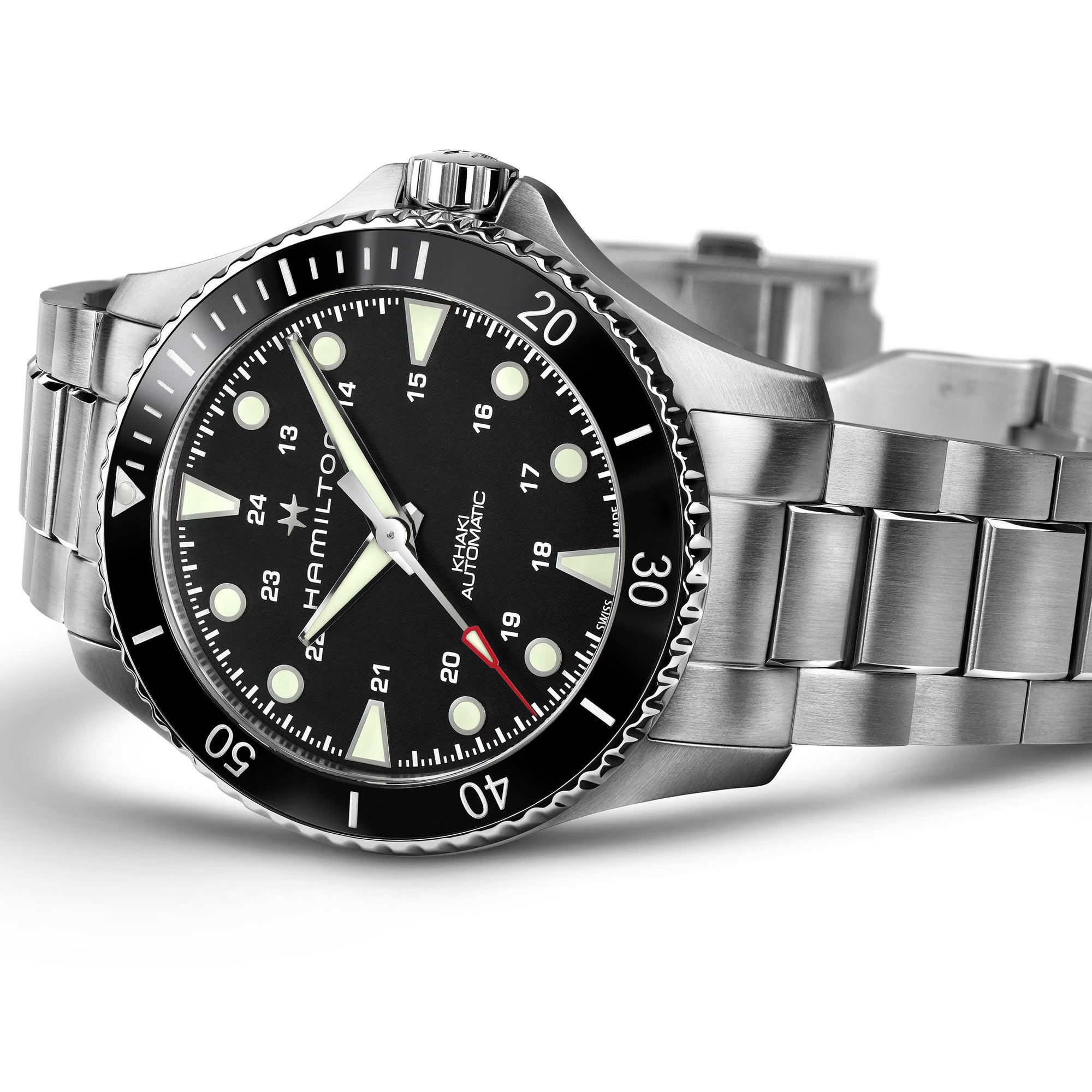 Hamilton H82515130 Khaki Navy Scuba Auto 43mm