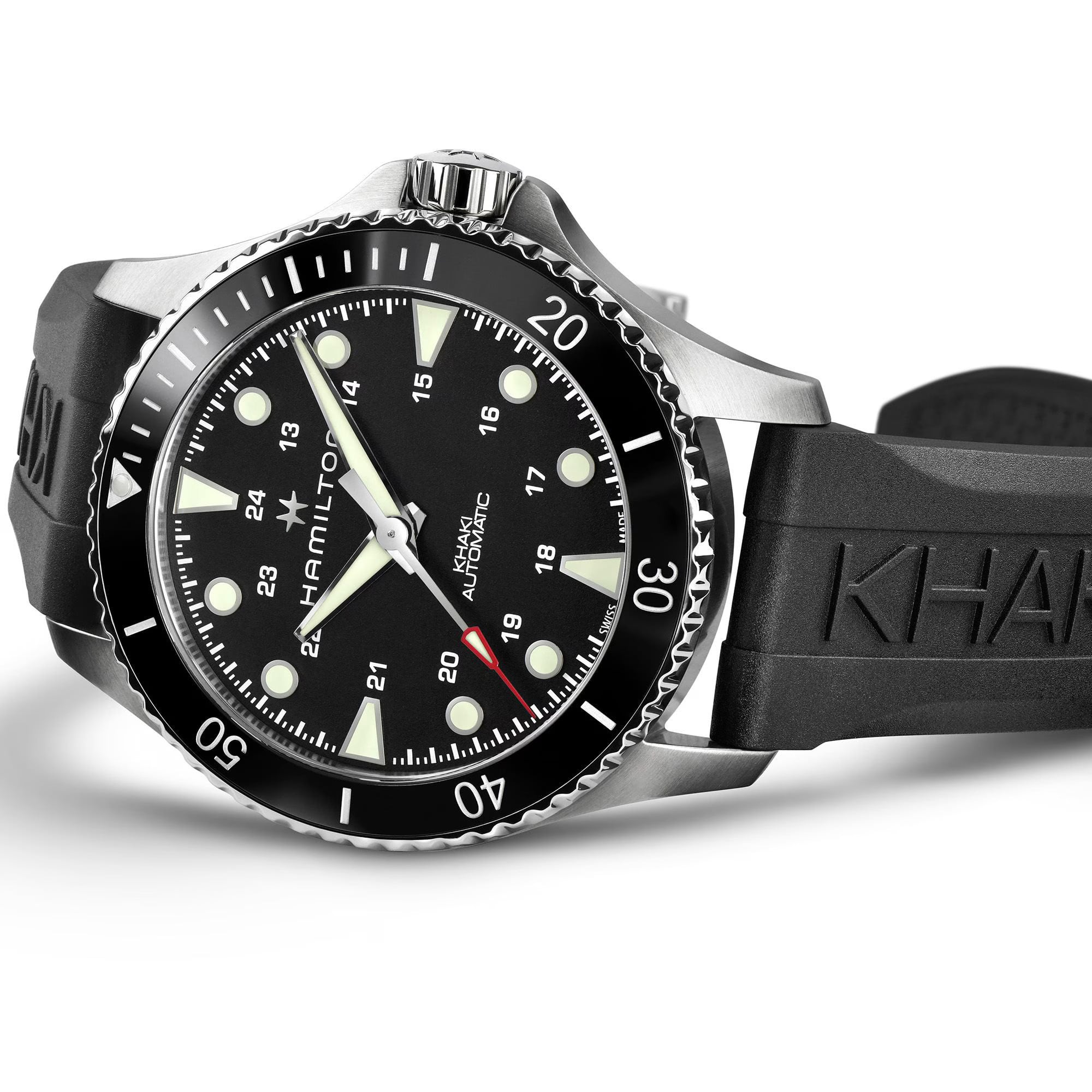 Hamilton H82515330 Khaki Navy Scuba Auto 43mm