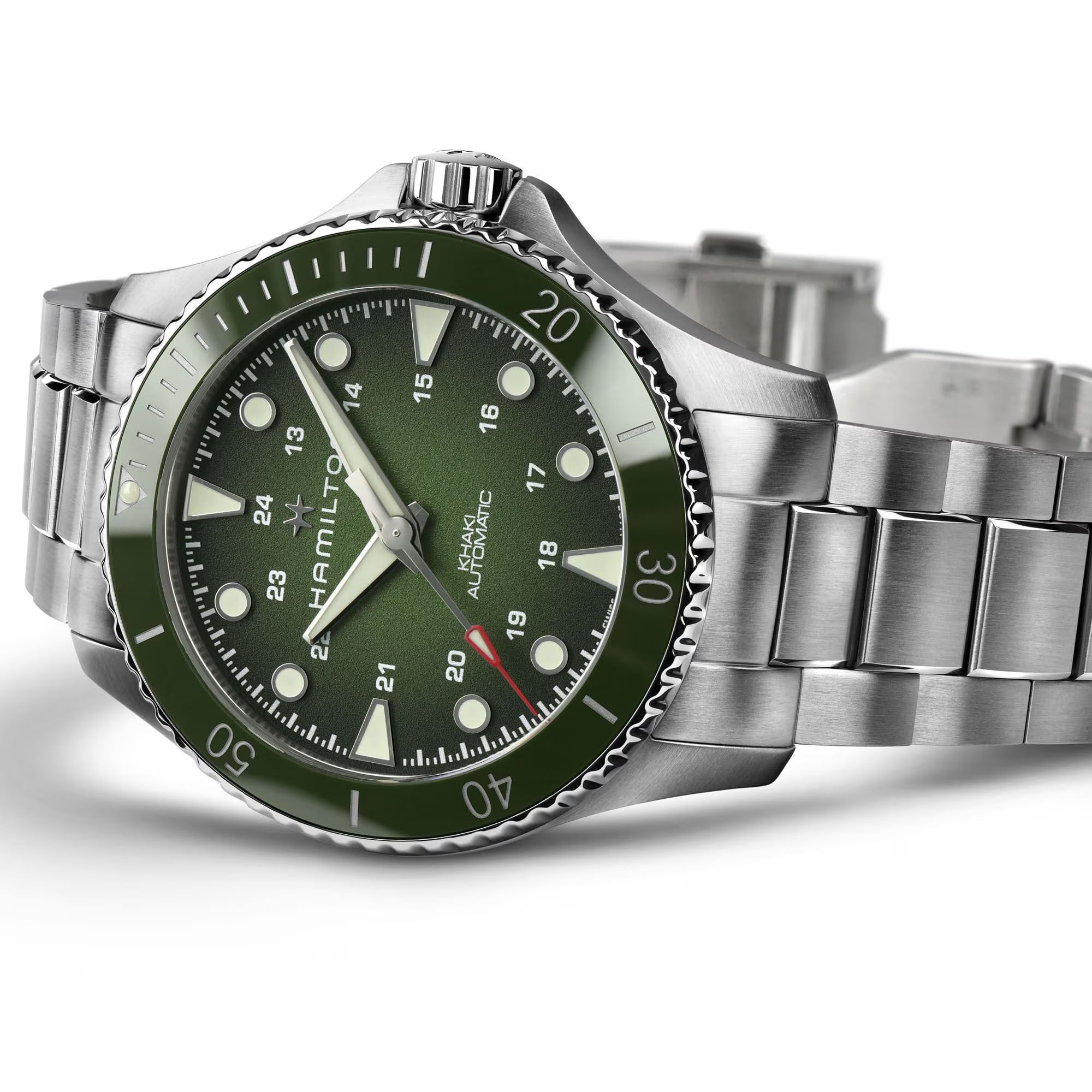 Hamilton H82525160 Khaki Navy Scuba Auto 43mm