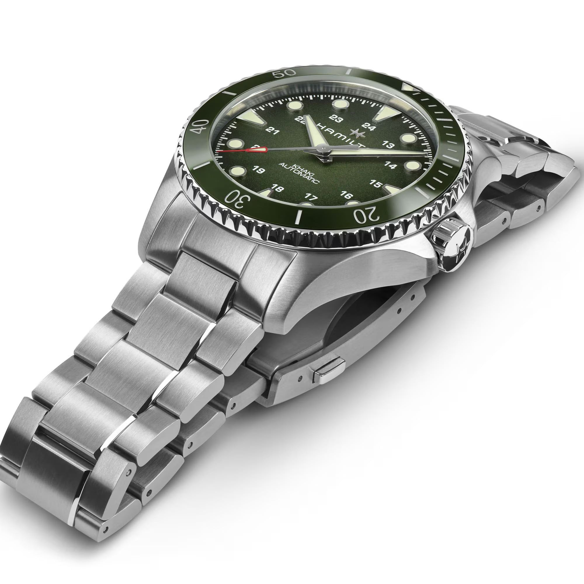 Hamilton H82525160 Khaki Navy Scuba Auto 43mm