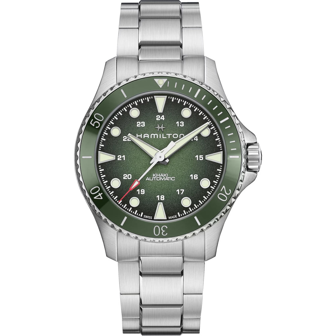 Hamilton H82525160 Khaki Navy Scuba Auto 43mm