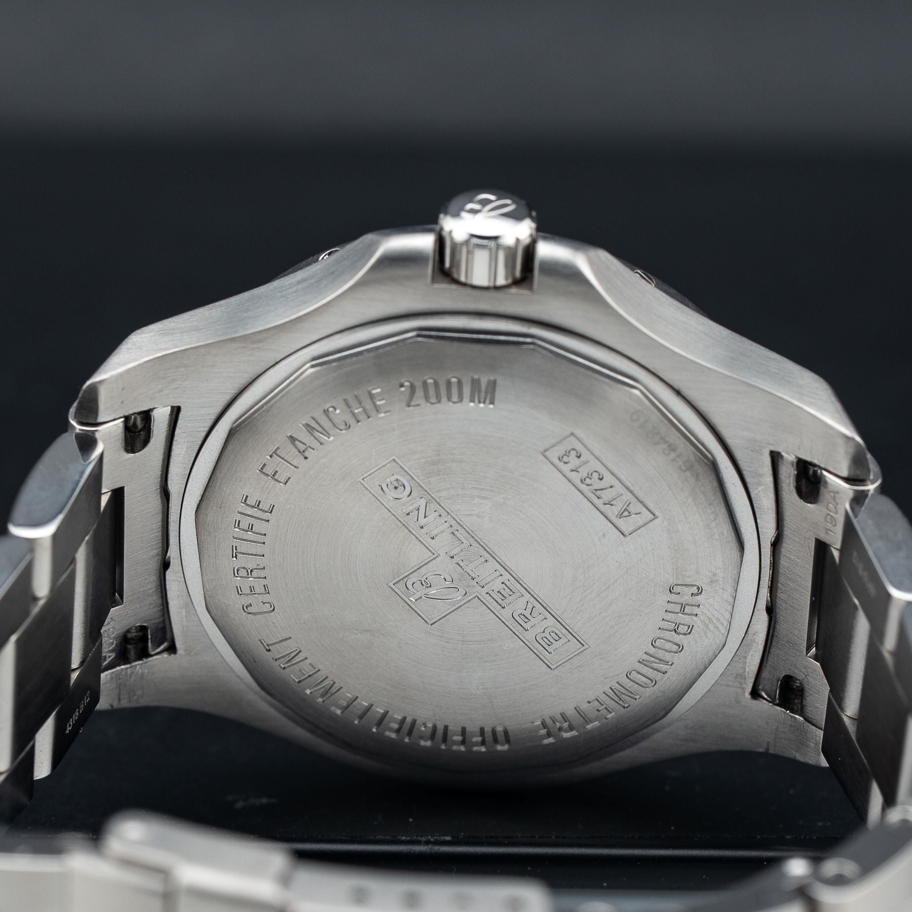 Breitling A17313 Colt Automatic Grey Dial Stainless Steel