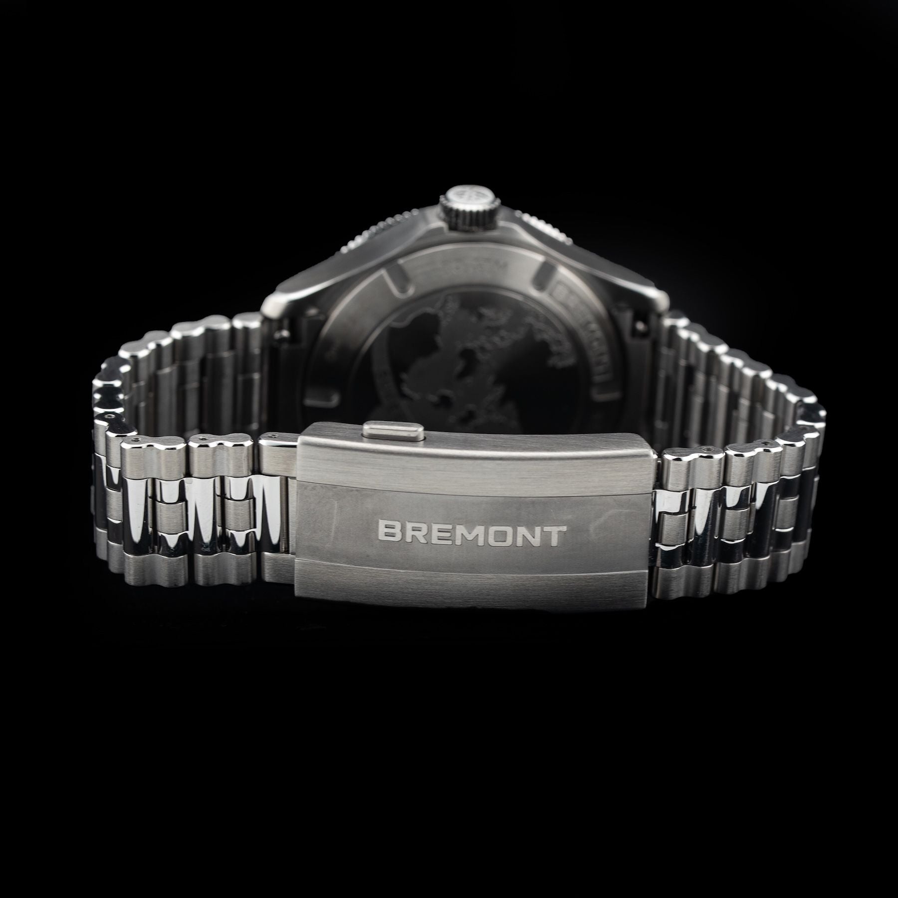 Bremont SM40-GMT-SS-RDBK-B Supermarine 300M GMT 'Ember' Red