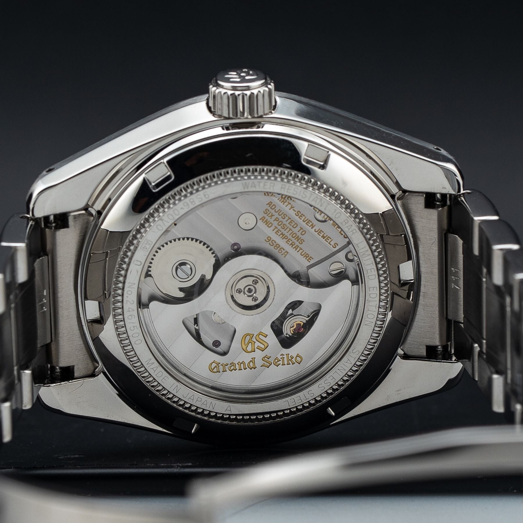 Grand Seiko SBGJ261 Hi Beat 36000 GMT Peacock