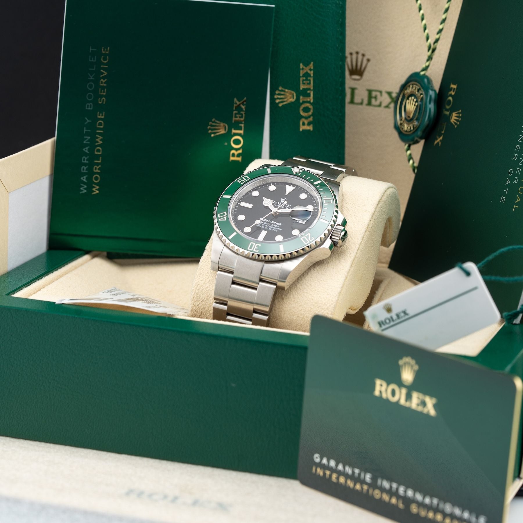 Rolex 126610LV-0002 Submariner Date "Starbucks" Oyster Bracelet