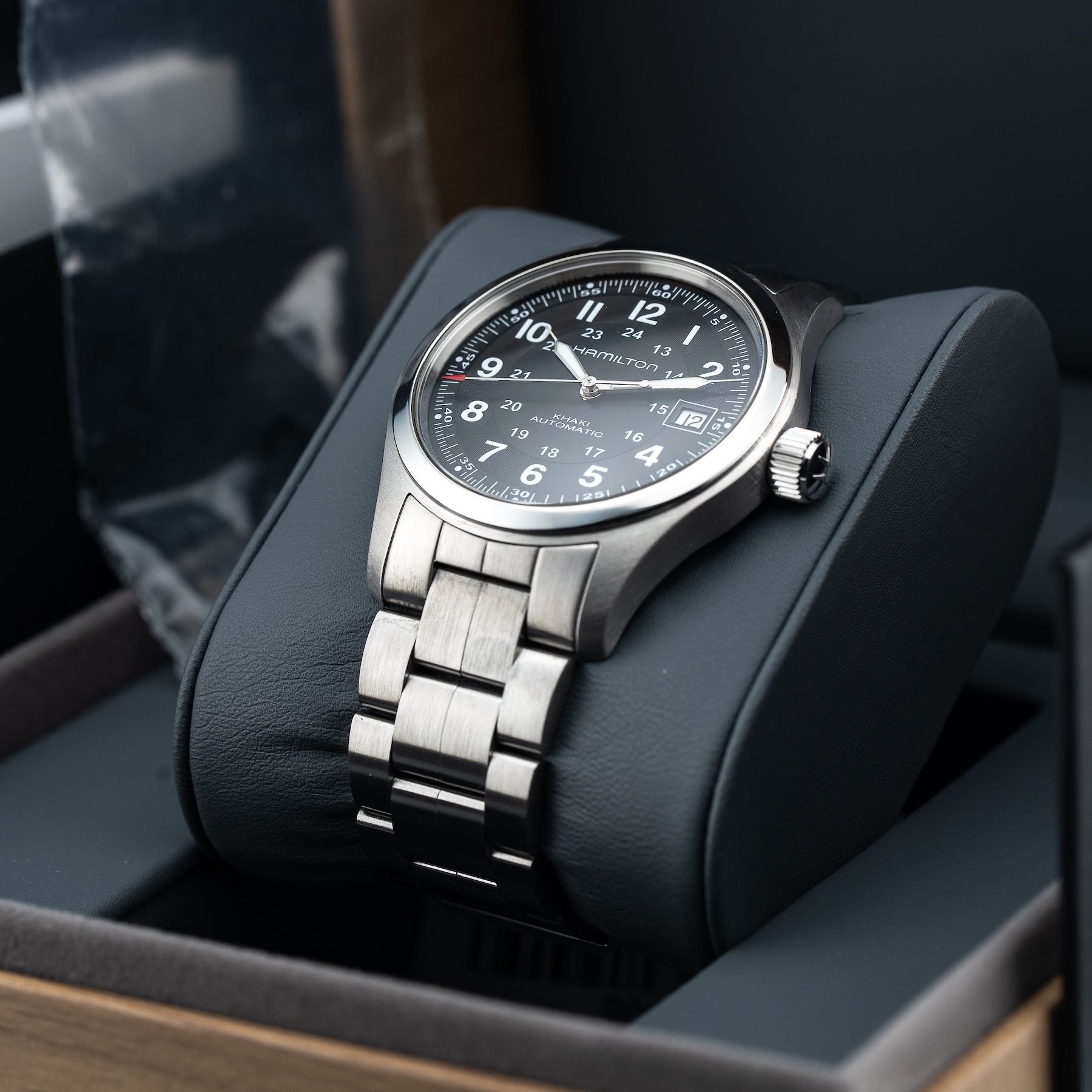 Hamilton H70455133 Khaki Field Auto 38mm