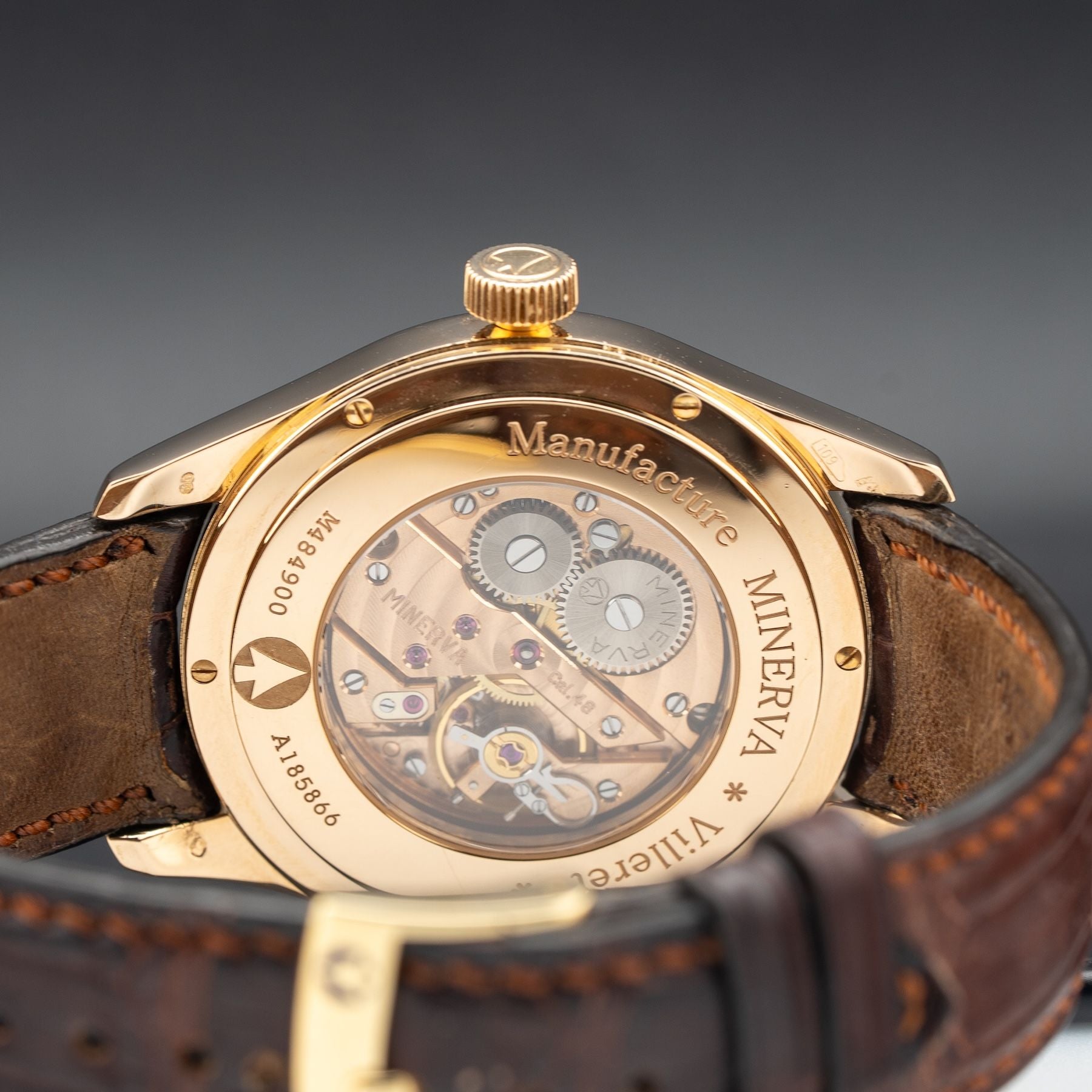Minerva M484900 Chronometre Dial