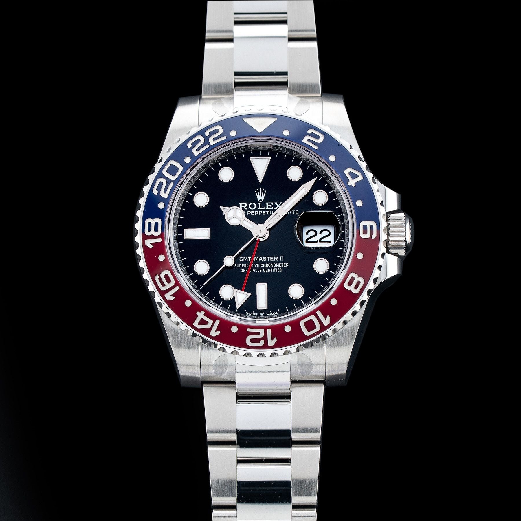Rolex 126710BLRO Pepsi GMT Master II 40mm