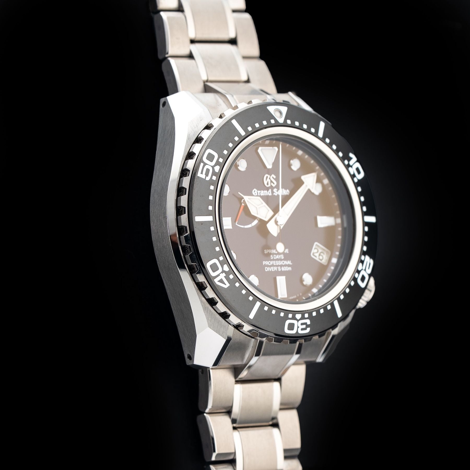 Grand Seiko Sport SLGA001 Diver Spring Drive Blue Dial