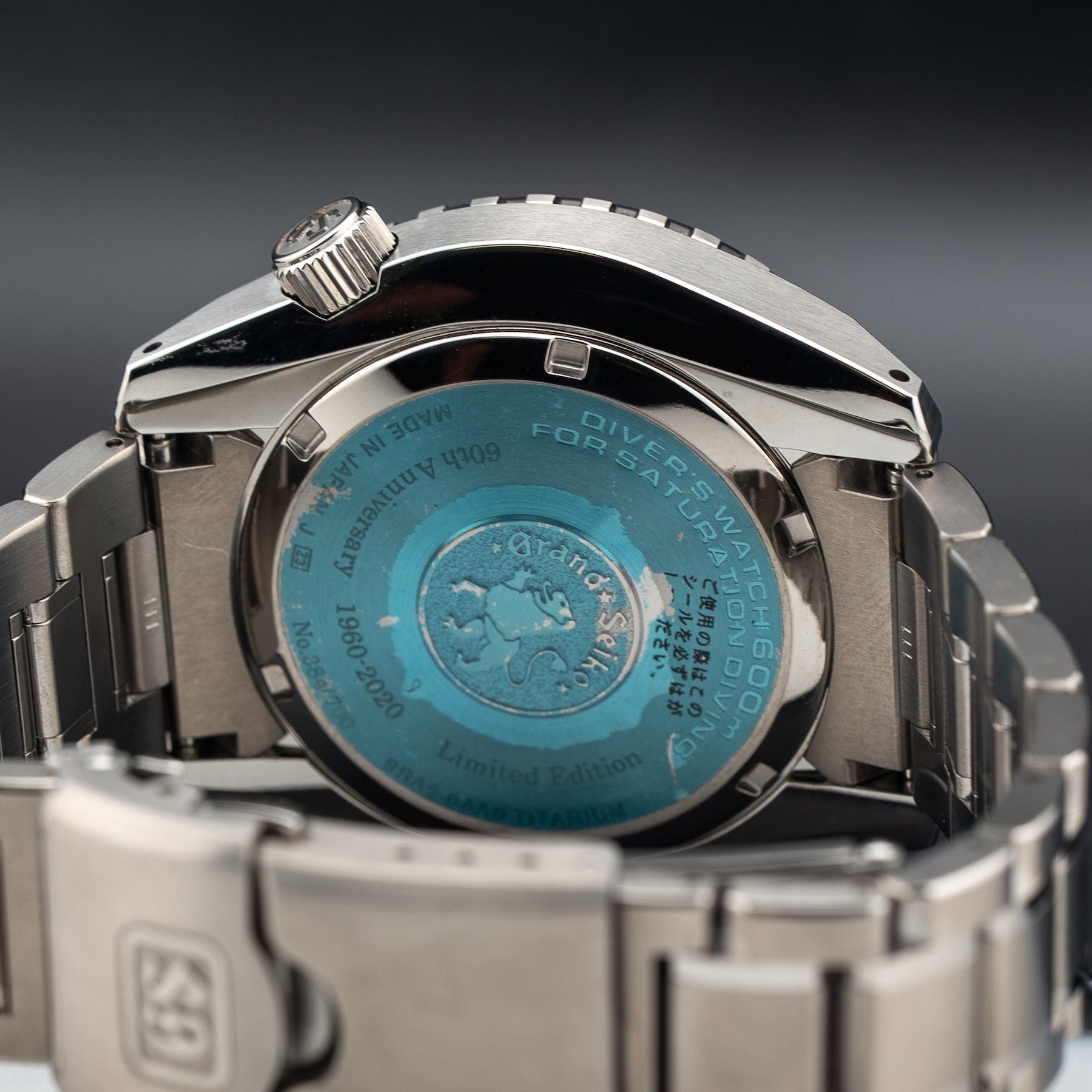 Grand Seiko Sport SLGA001 Diver Spring Drive Blue Dial