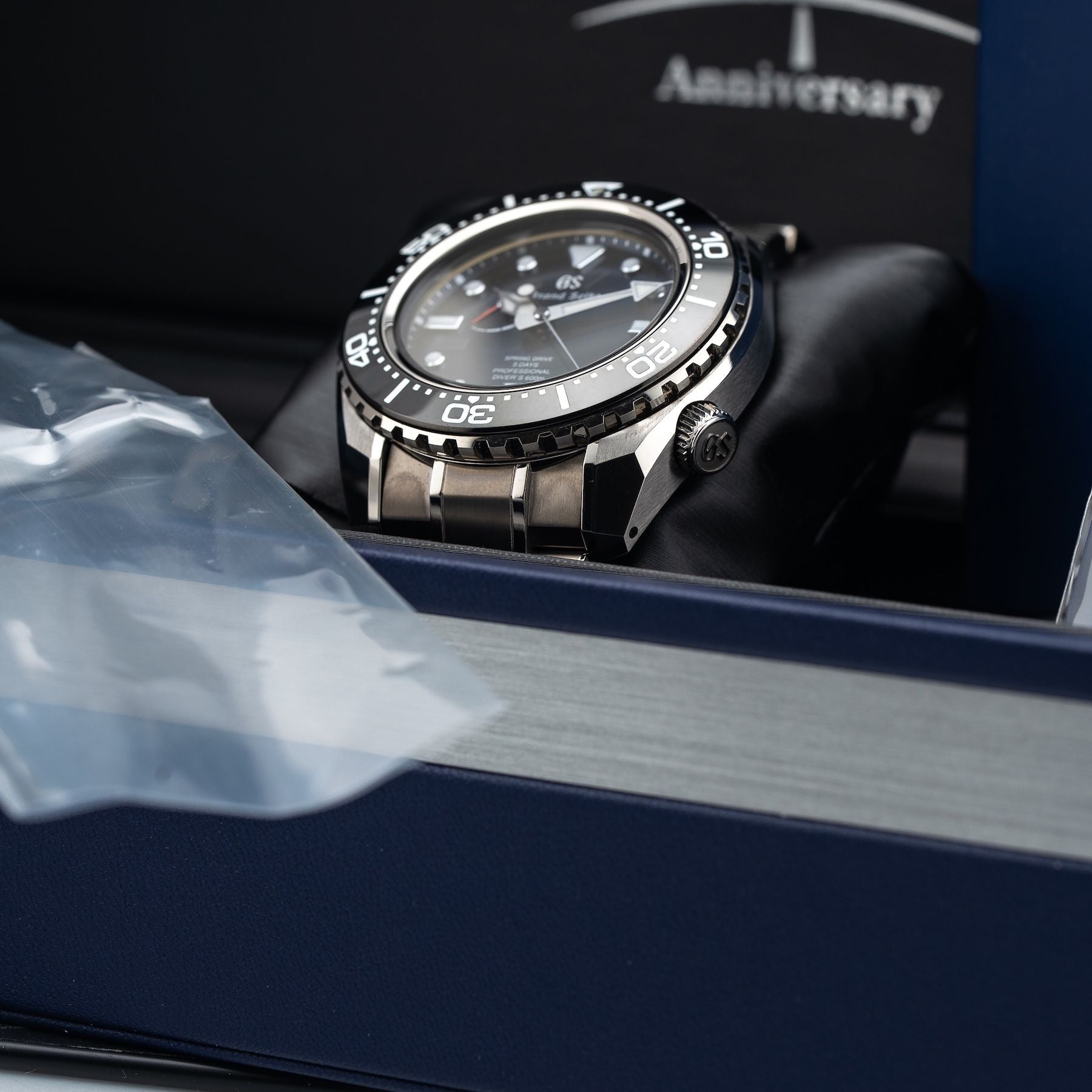 Grand Seiko Sport SLGA001 Diver Spring Drive Blue Dial