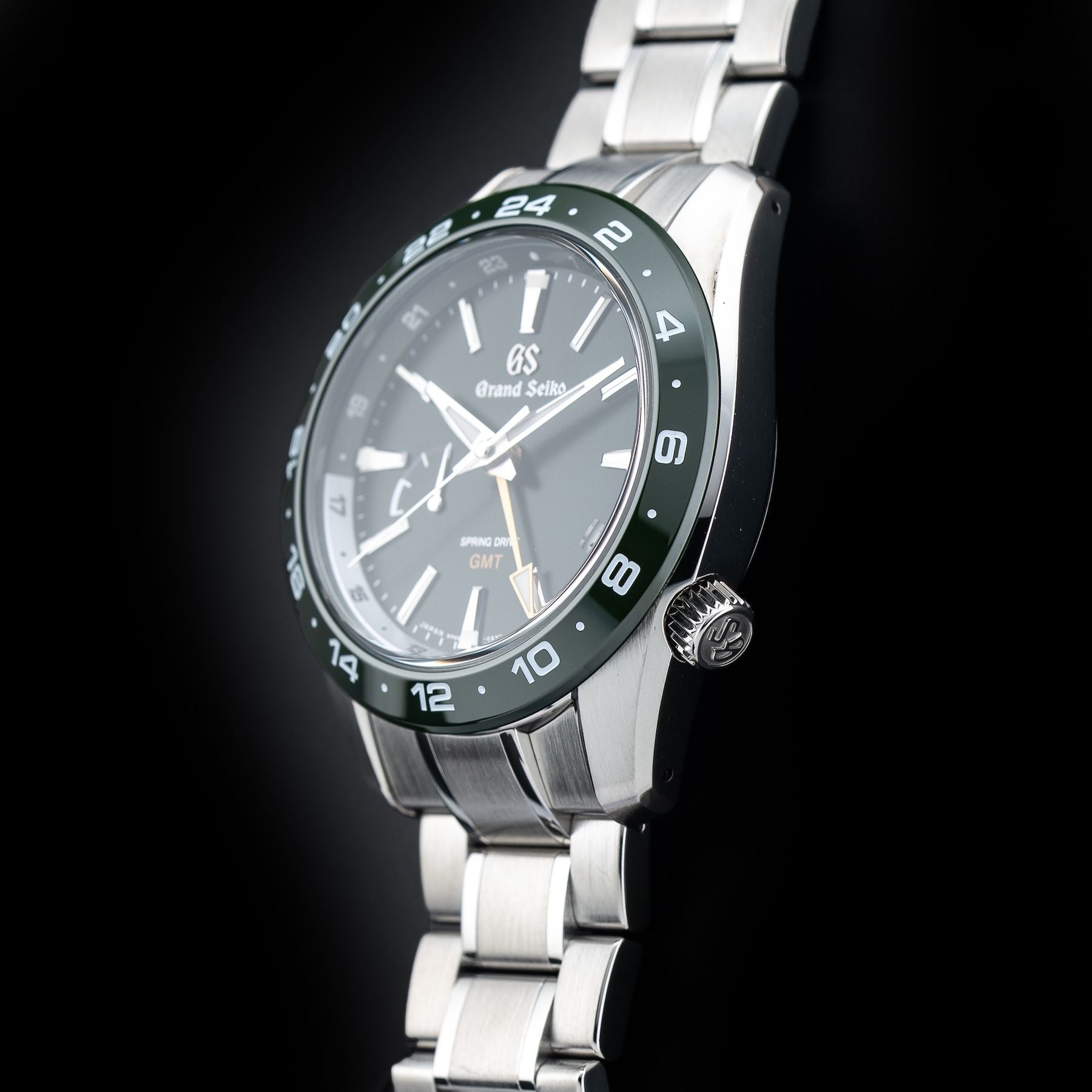 Grand Seiko SBGE257 Sport GMT Spring Drive Green Dial