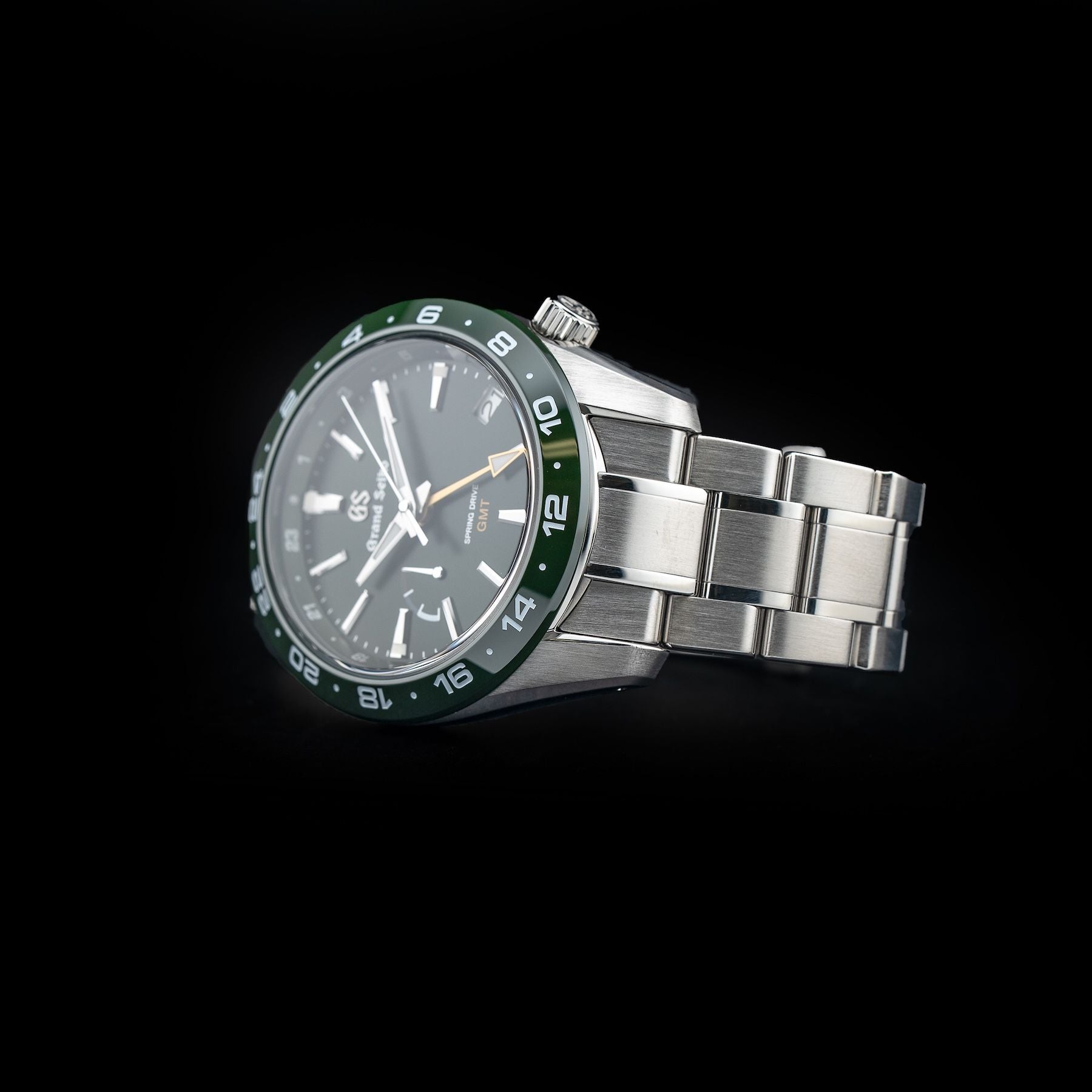 Grand Seiko SBGE257 Sport GMT Spring Drive Green Dial