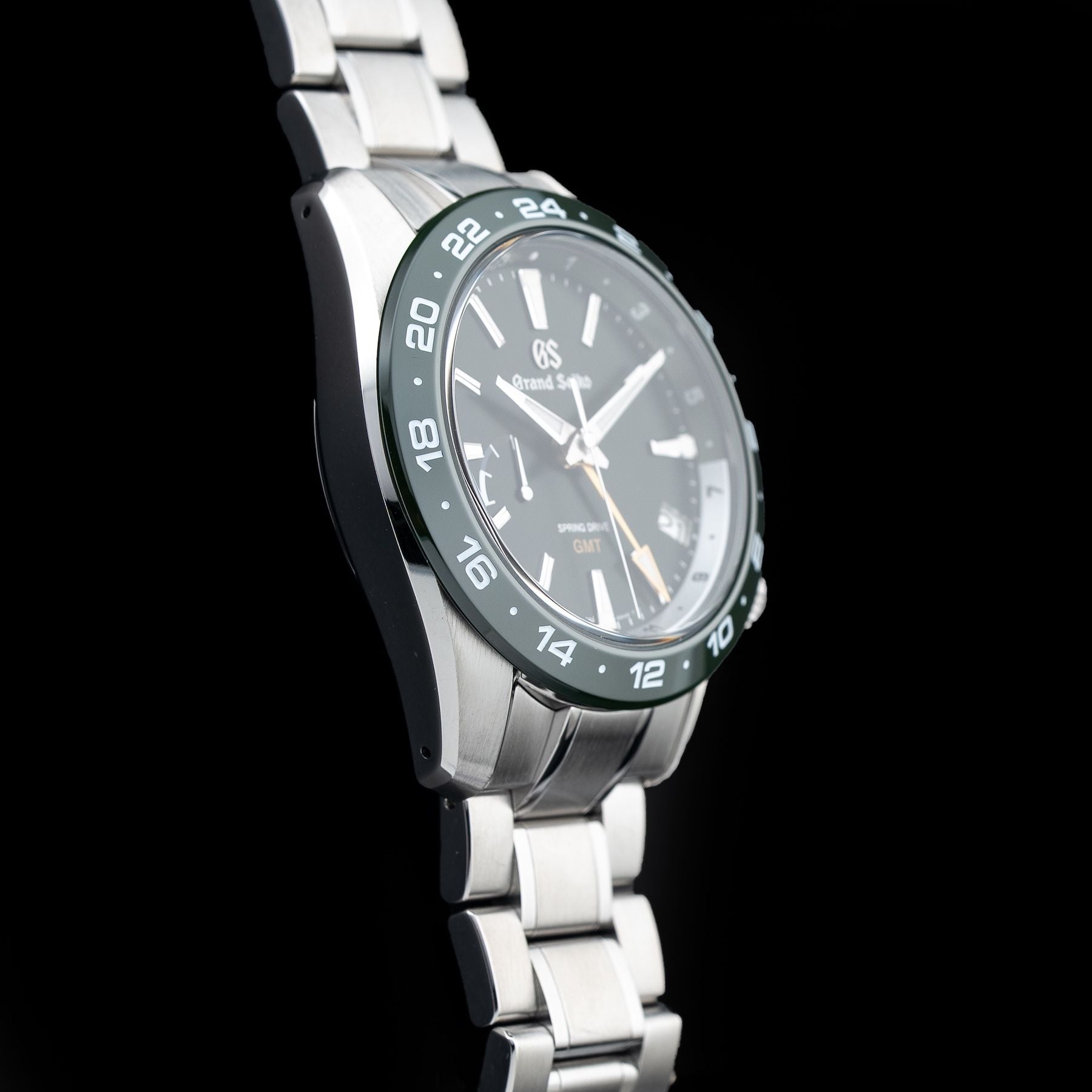 Grand Seiko SBGE257 Sport GMT Spring Drive Green Dial