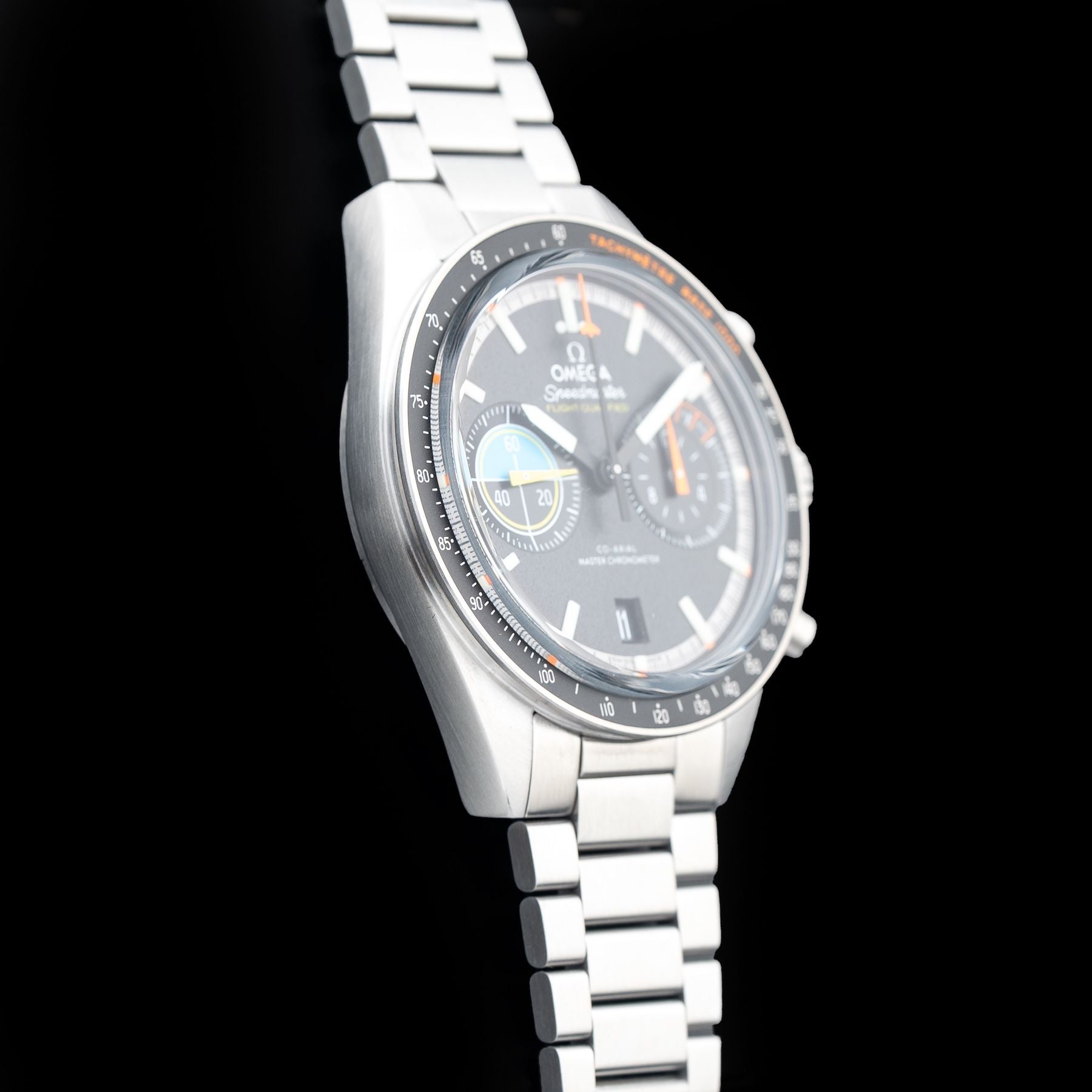 Omega 332.10.41.51.01.002 Speedmaster Pilot Steel On Steel 40.85mm