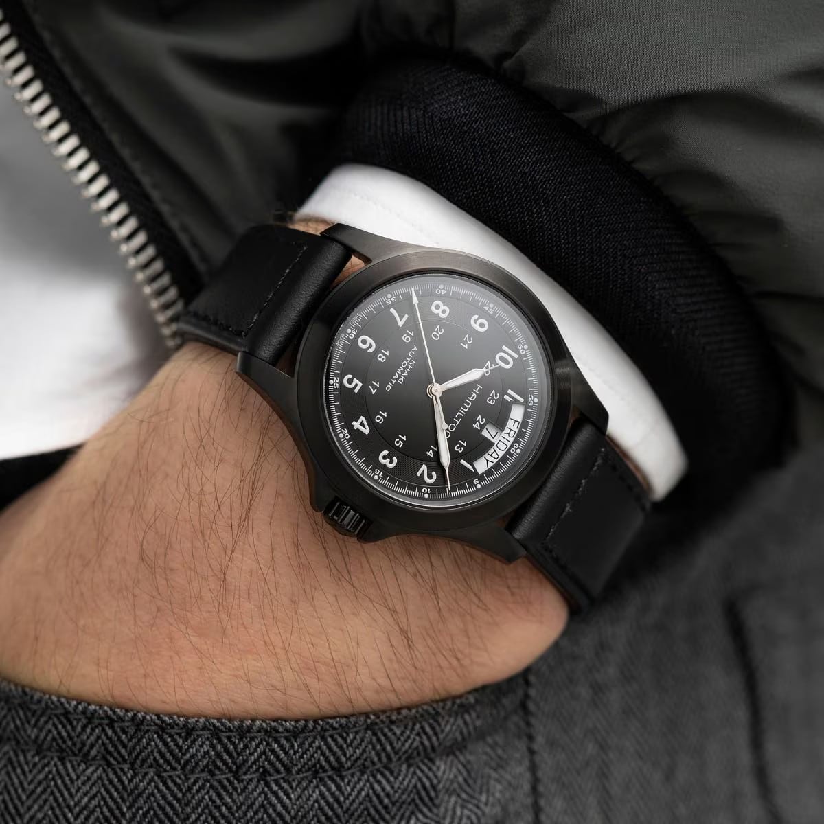 Hamilton H64465733 Khaki Field King Auto 40mm