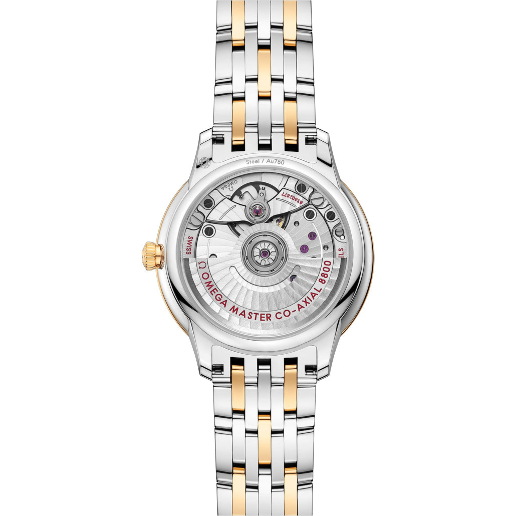 Omega 434.20.34.20.10.001 De Ville Prestige 34mm Steel Gold
