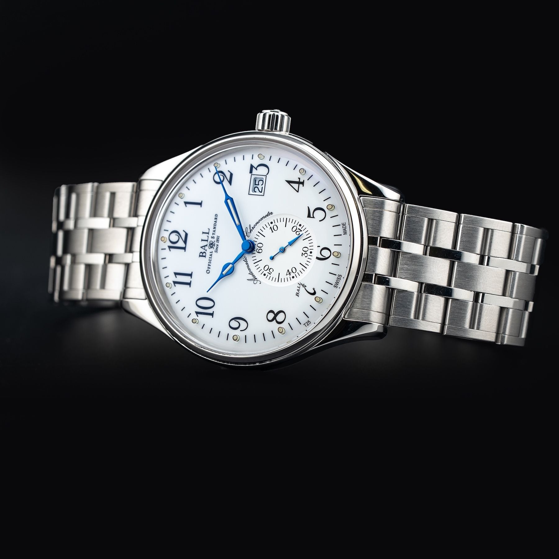 Ball NM3888D-S1CJ-WH Trainmaster Standard Time
