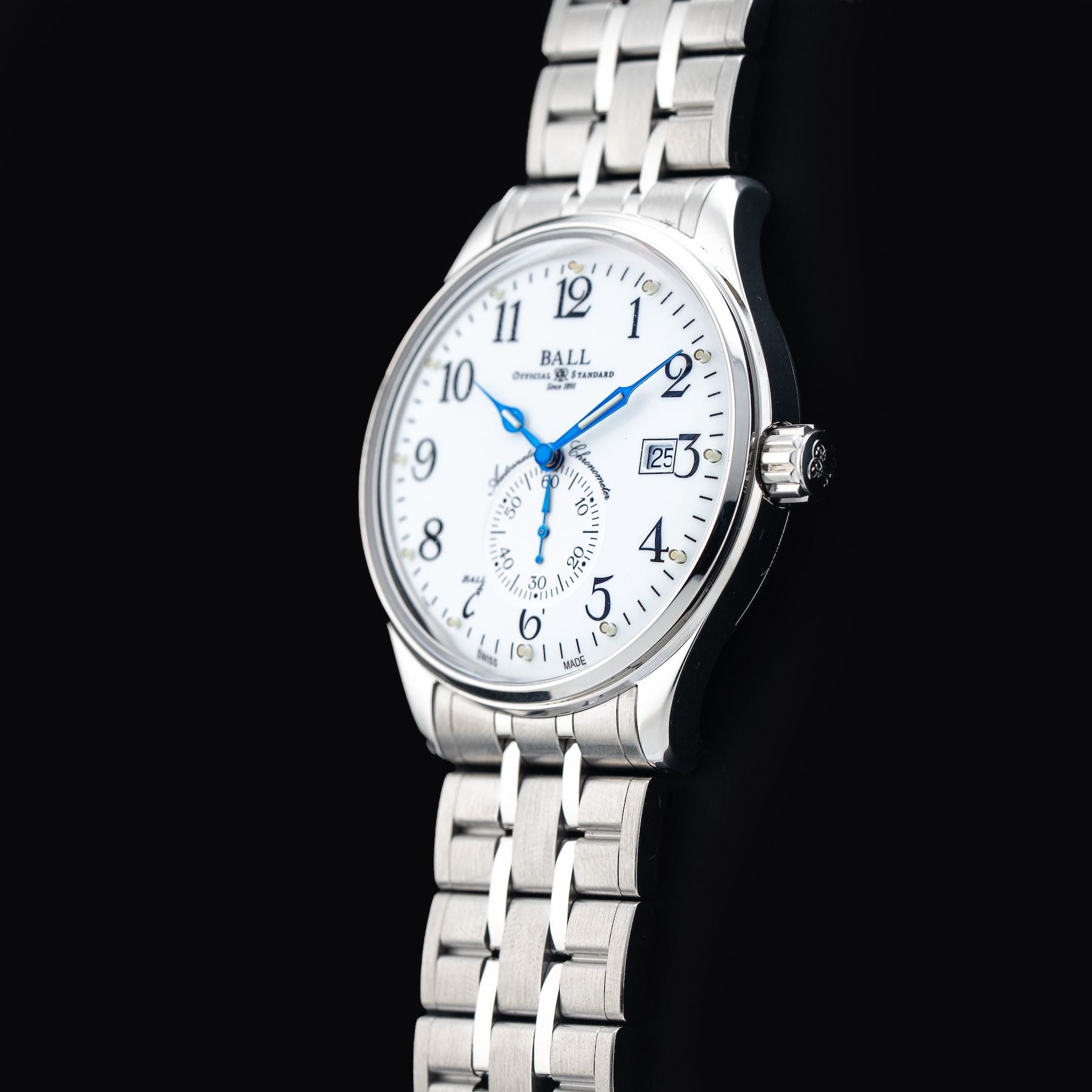 Ball NM3888D-S1CJ-WH Trainmaster Standard Time