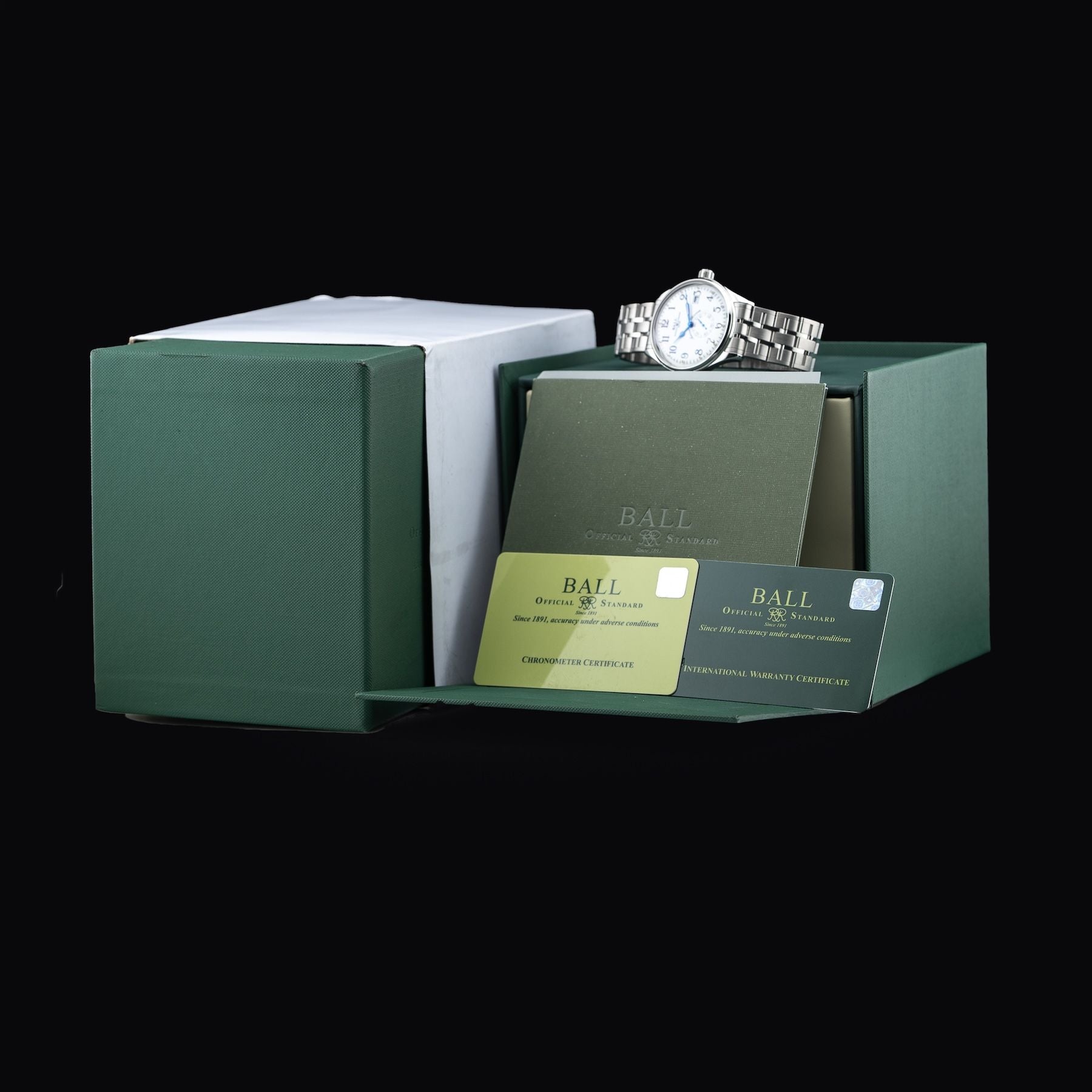 Ball NM3888D-S1CJ-WH Trainmaster Standard Time