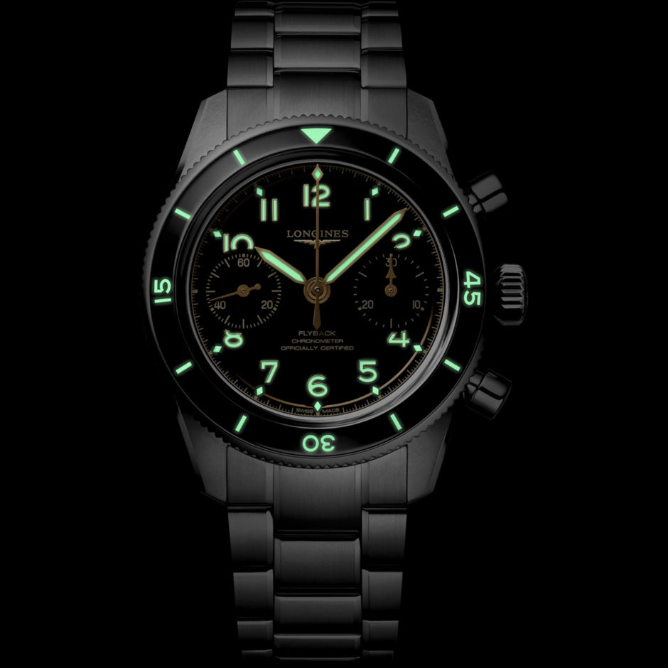 Longines L3.721.4.53.6 Spirit Pilot Flyback