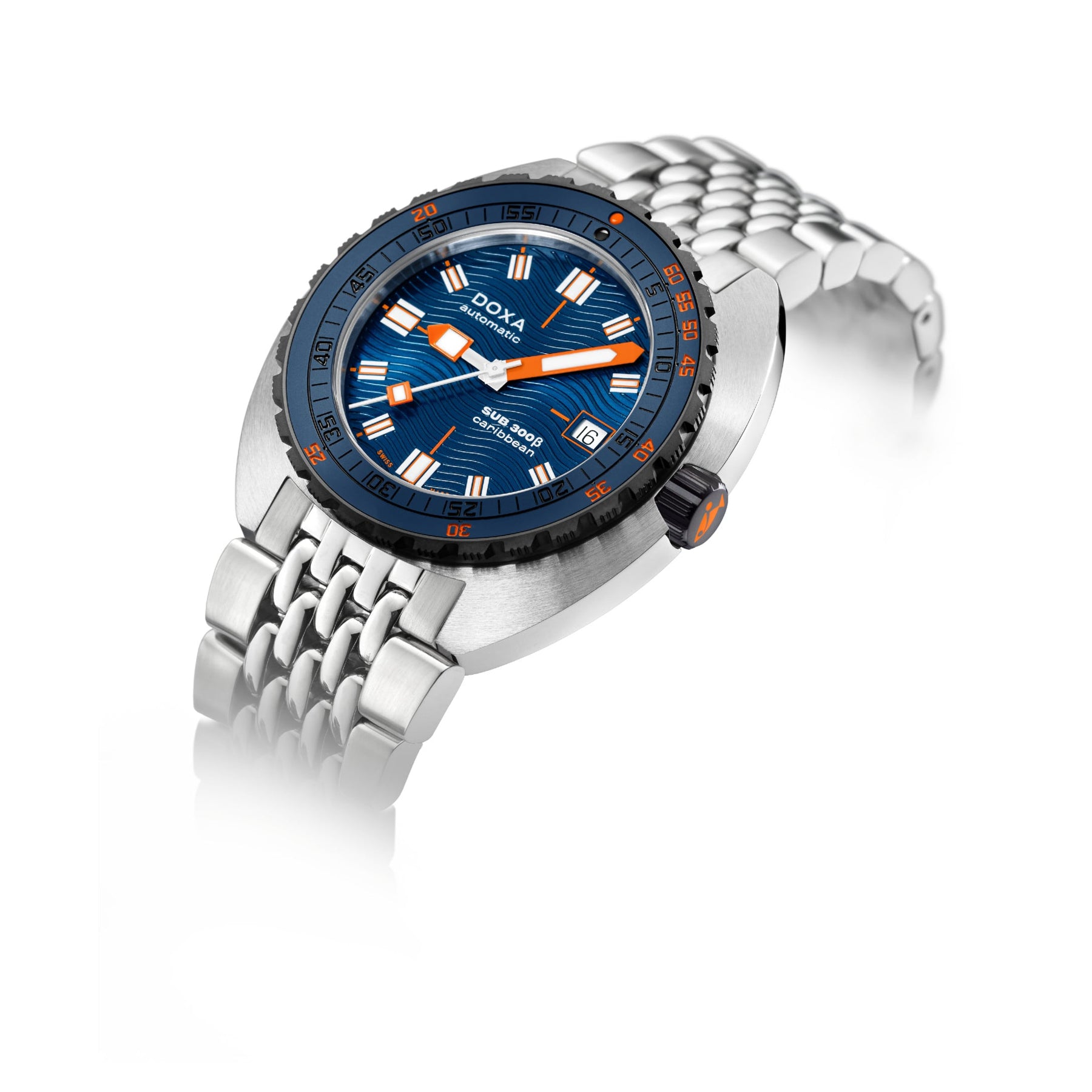 DOXA Sub 300β Caribbean 830.10.201.10 on Bracelet