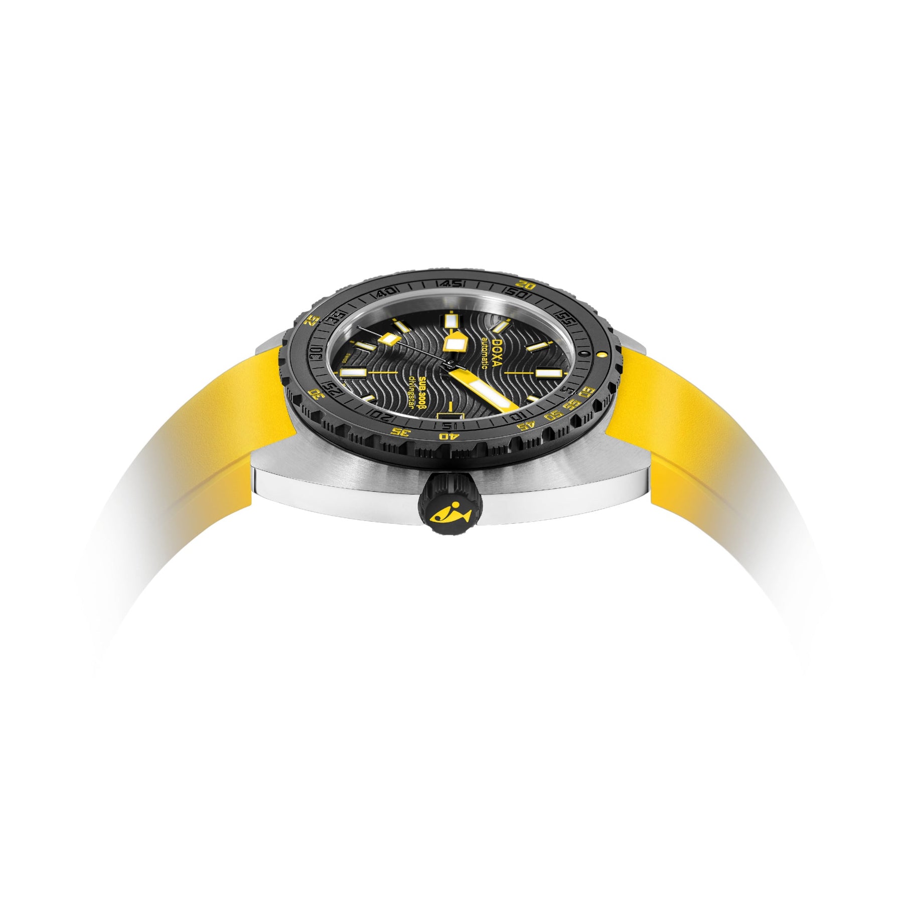 DOXA Sub 300β Divingstar 830.10.361.31 on Strap