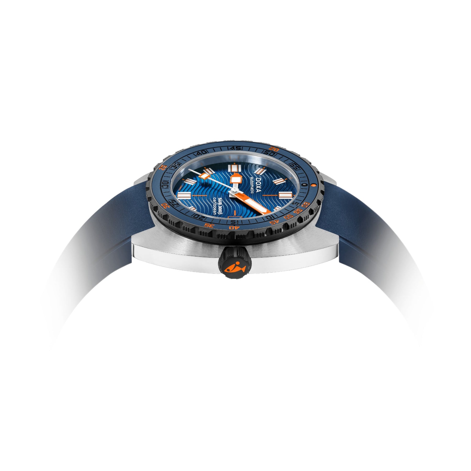 DOXA Sub 300β Caribbean 830.10.201.32 on Strap