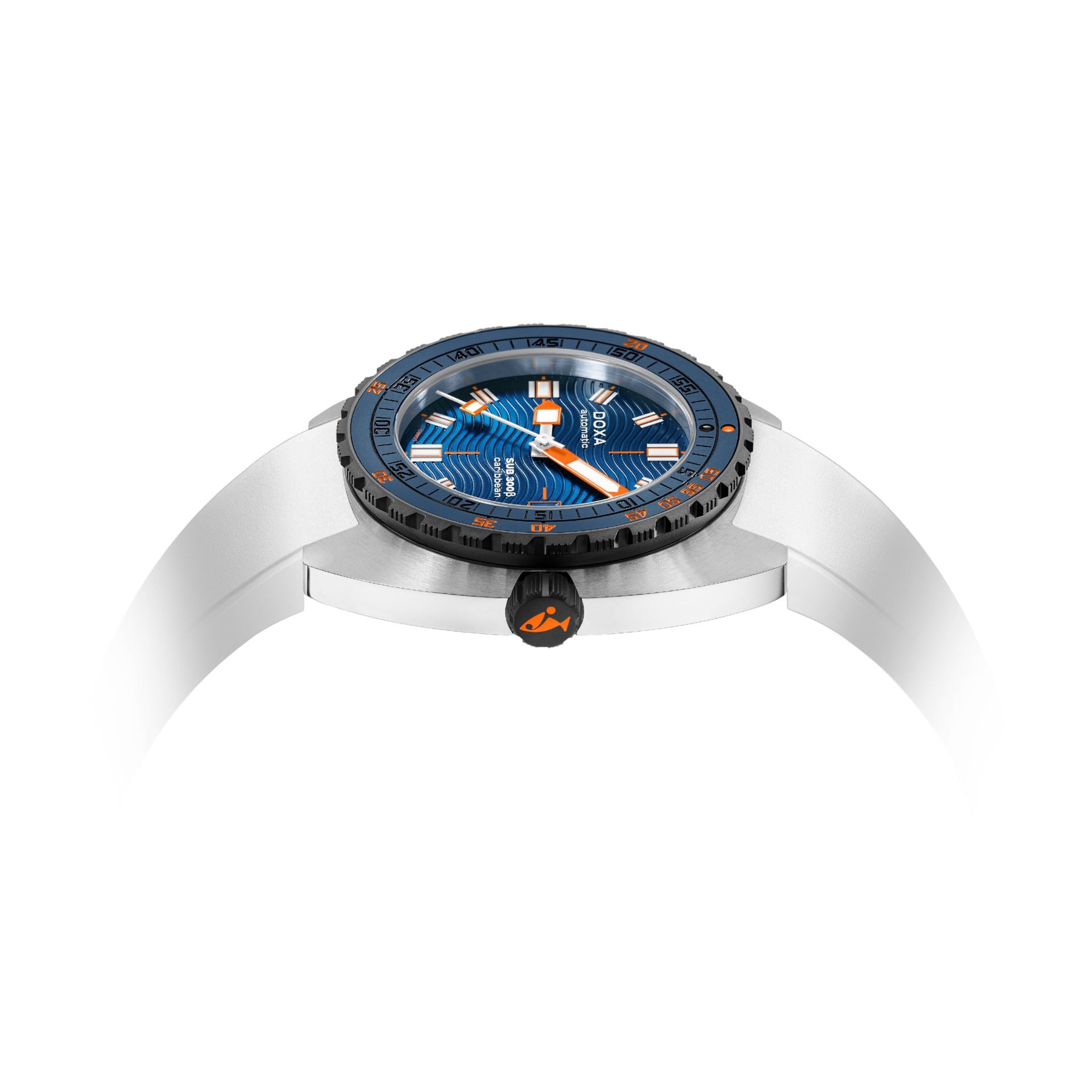 DOXA Sub 300β Caribbean 830.10.201.23 on Strap