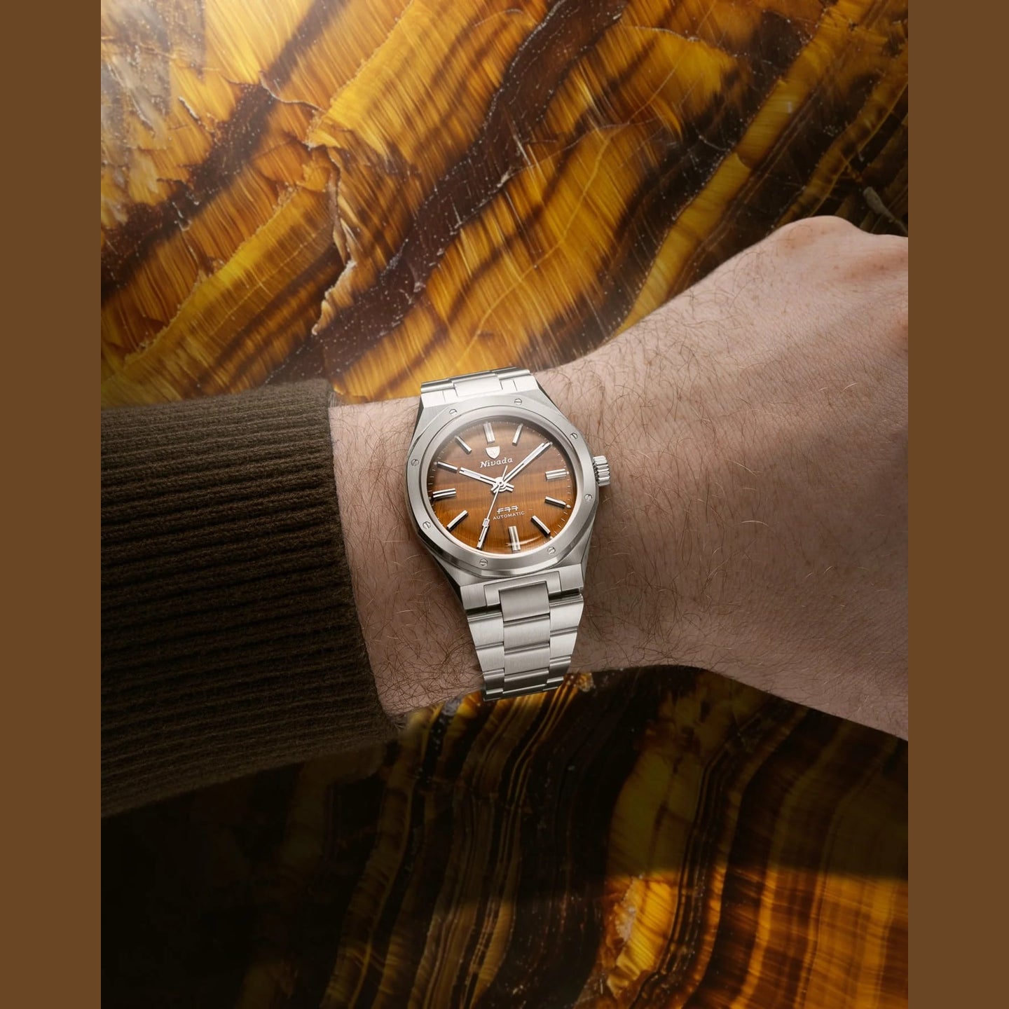 Nivada Grenchen 68032A77 Tiger Eye Mark I
