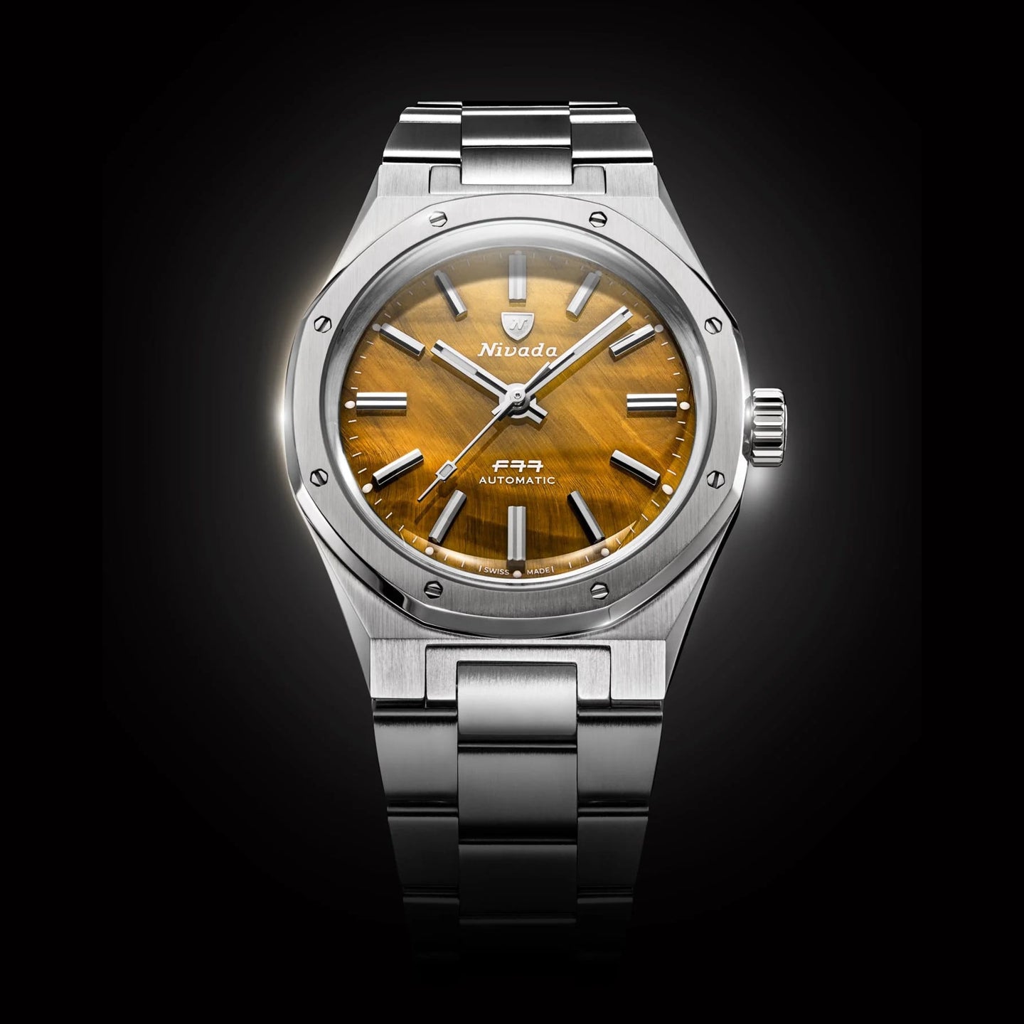 Nivada Grenchen 68032A77 Tiger Eye Mark I