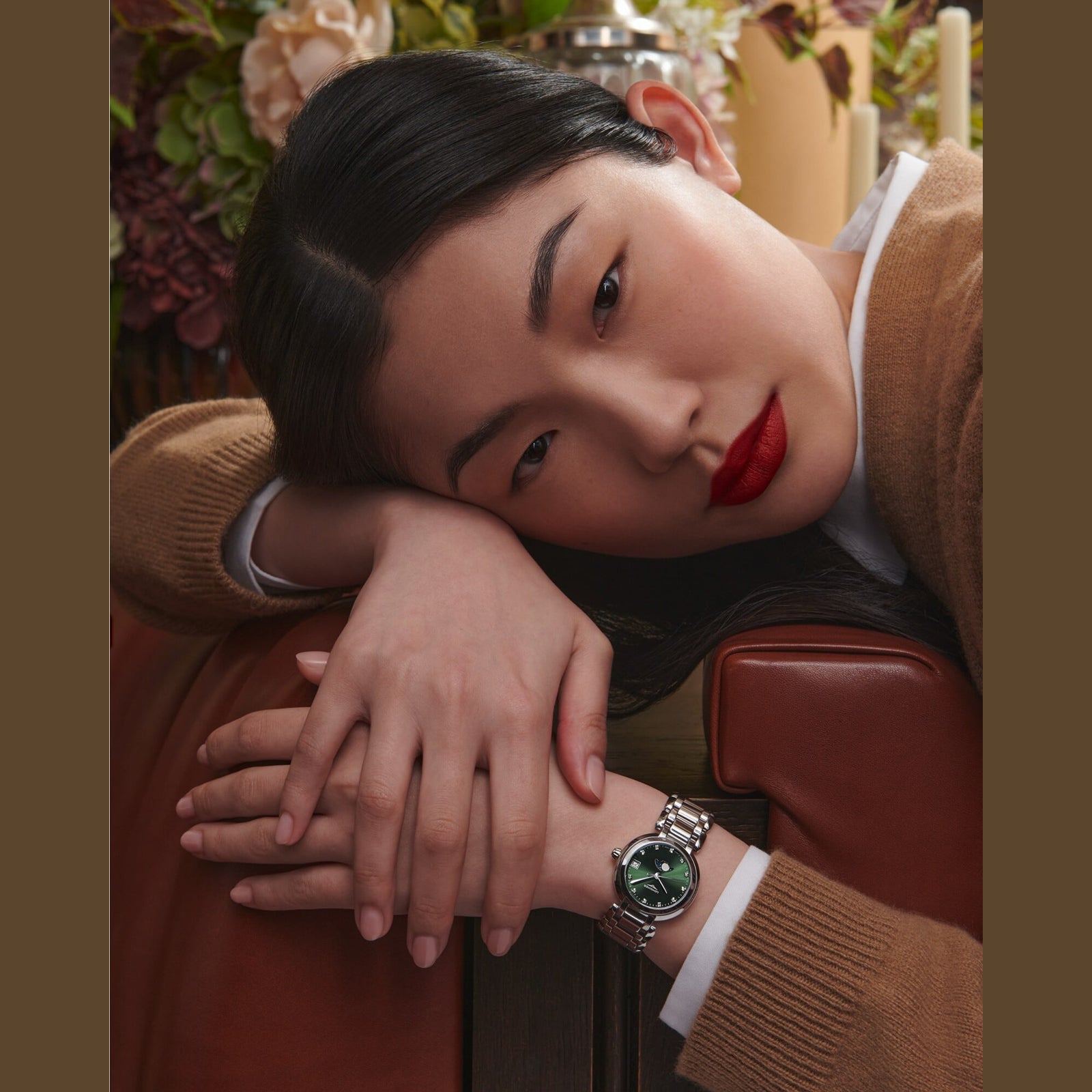 Longines L8.115.4.67.6 Primaluna Moonphase