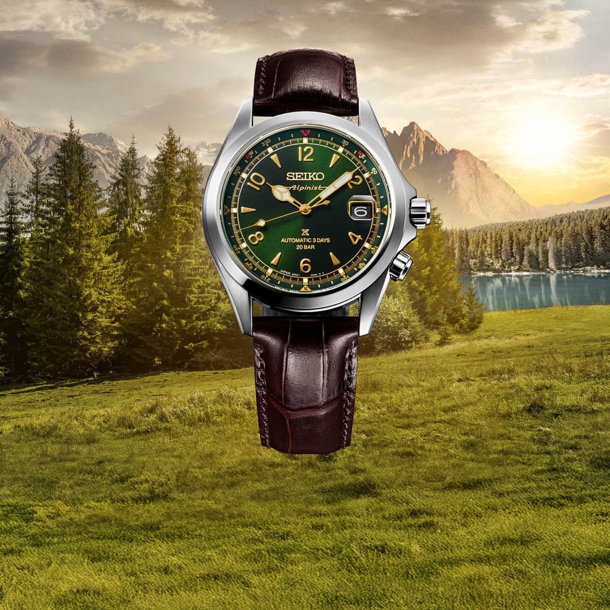 Seiko Prospex SPB507 Alpinist Mechanical Green Dial