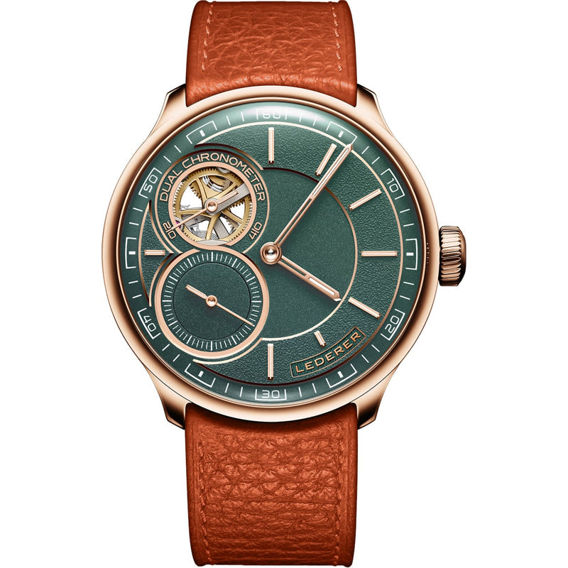 Lederer CIC 9016.50.304 Central Impulse Chronometer Green Dial