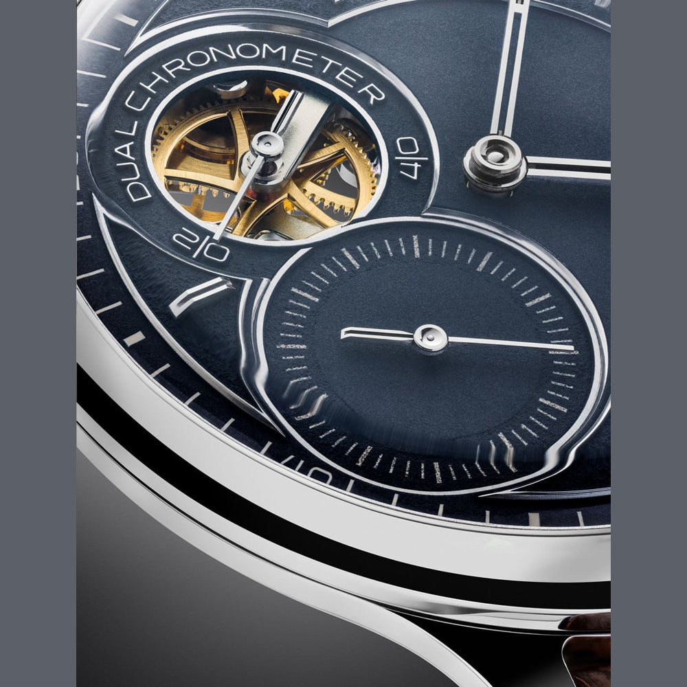 Lederer CIC 9016.10.302 Central Impulse Chronometer Deep Blue