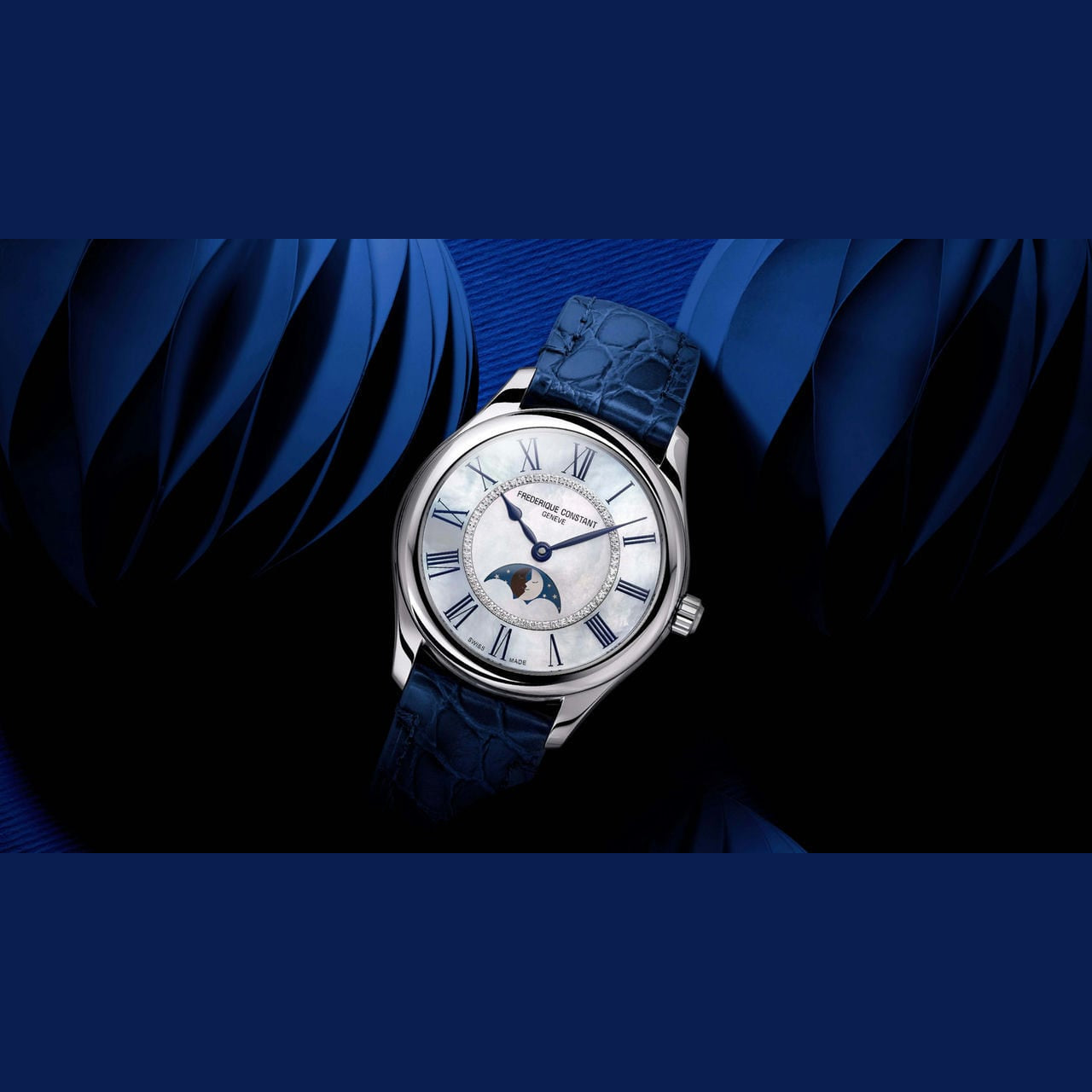 Frederique Constant FC-331MPWND3B6 Classics Elegance Luna 36mm