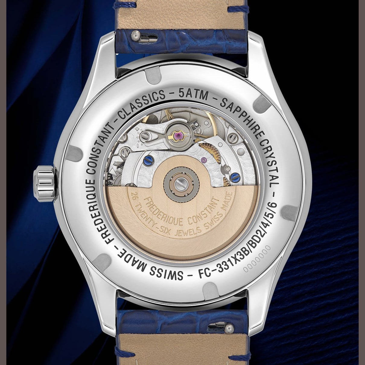 Frederique Constant FC-331MPWND3B6 Classics Elegance Luna 36mm