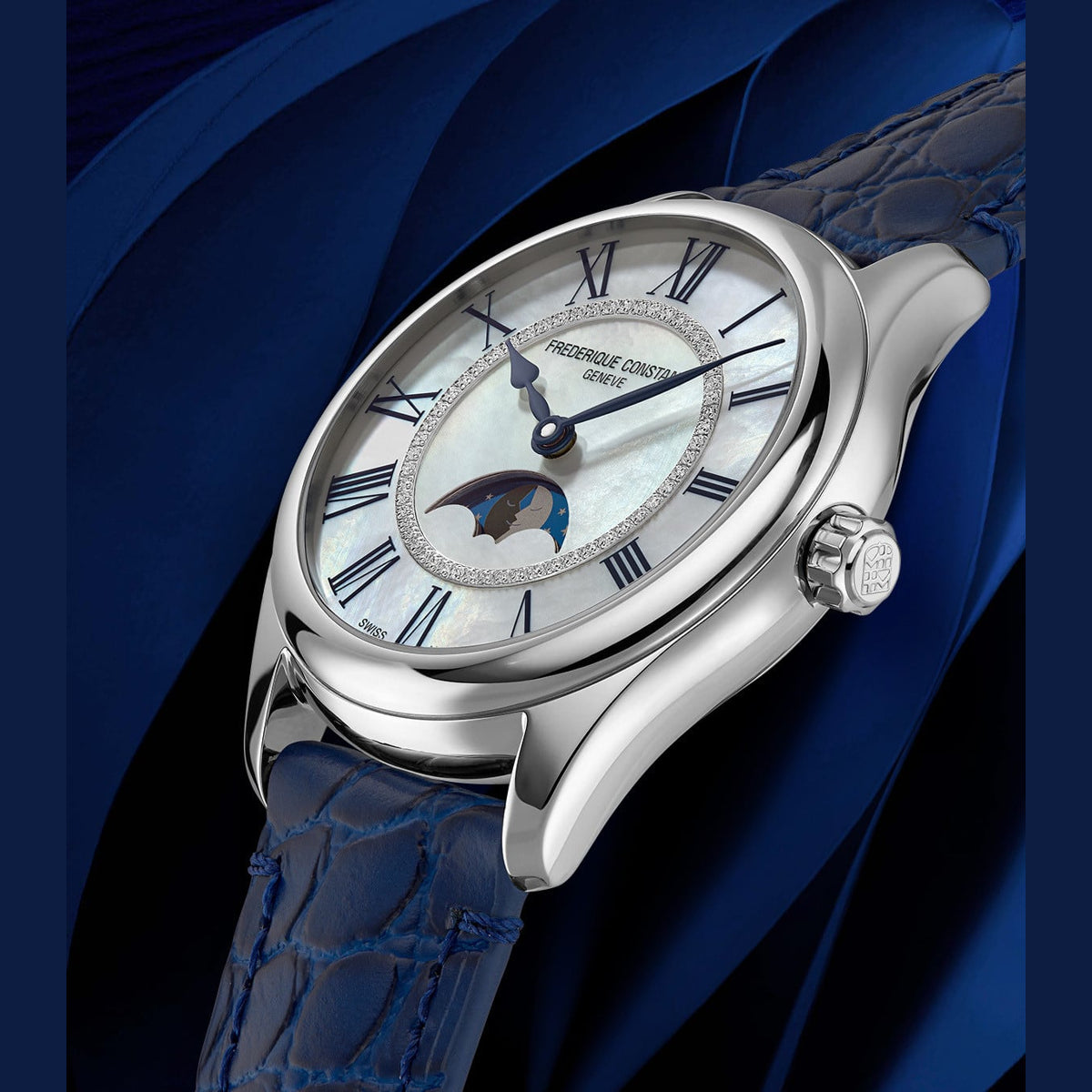 Frederique Constant FC-331MPWND3B6 Classics Elegance Luna 36mm