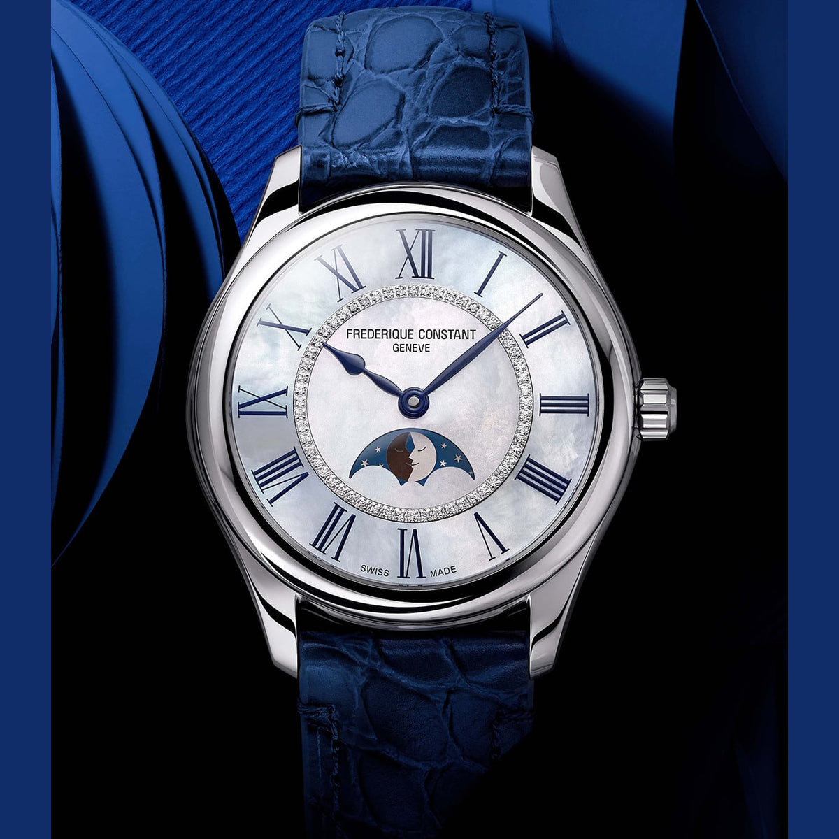 Frederique Constant FC-331MPWND3B6 Classics Elegance Luna 36mm