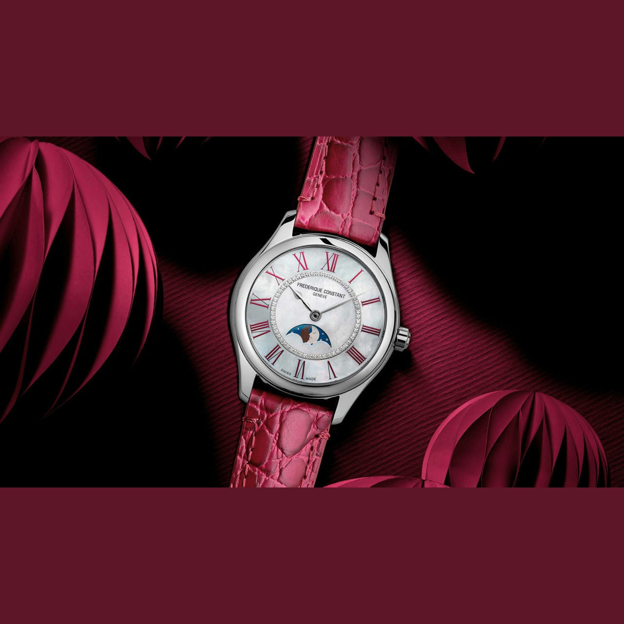 Frederique Constant FC-331MPWRD3B6 Classics Elegance Luna 36mm