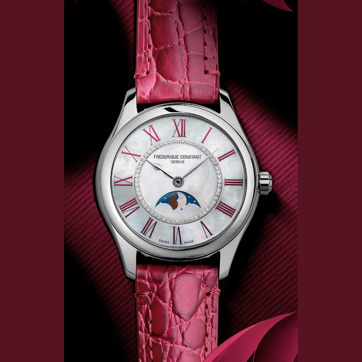 Frederique Constant FC-331MPWRD3B6 Classics Elegance Luna 36mm
