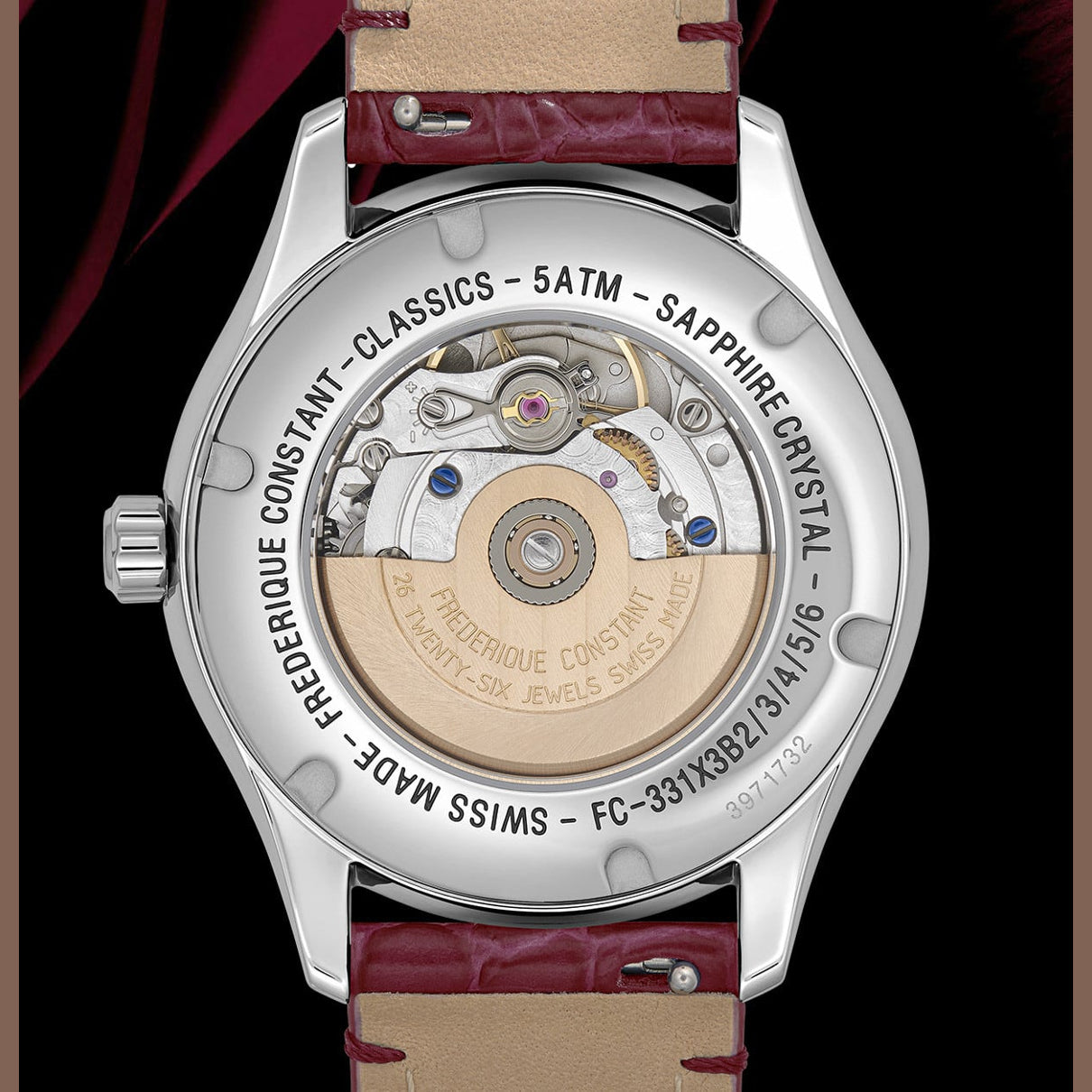 Frederique Constant FC-331MPWRD3B6 Classics Elegance Luna 36mm