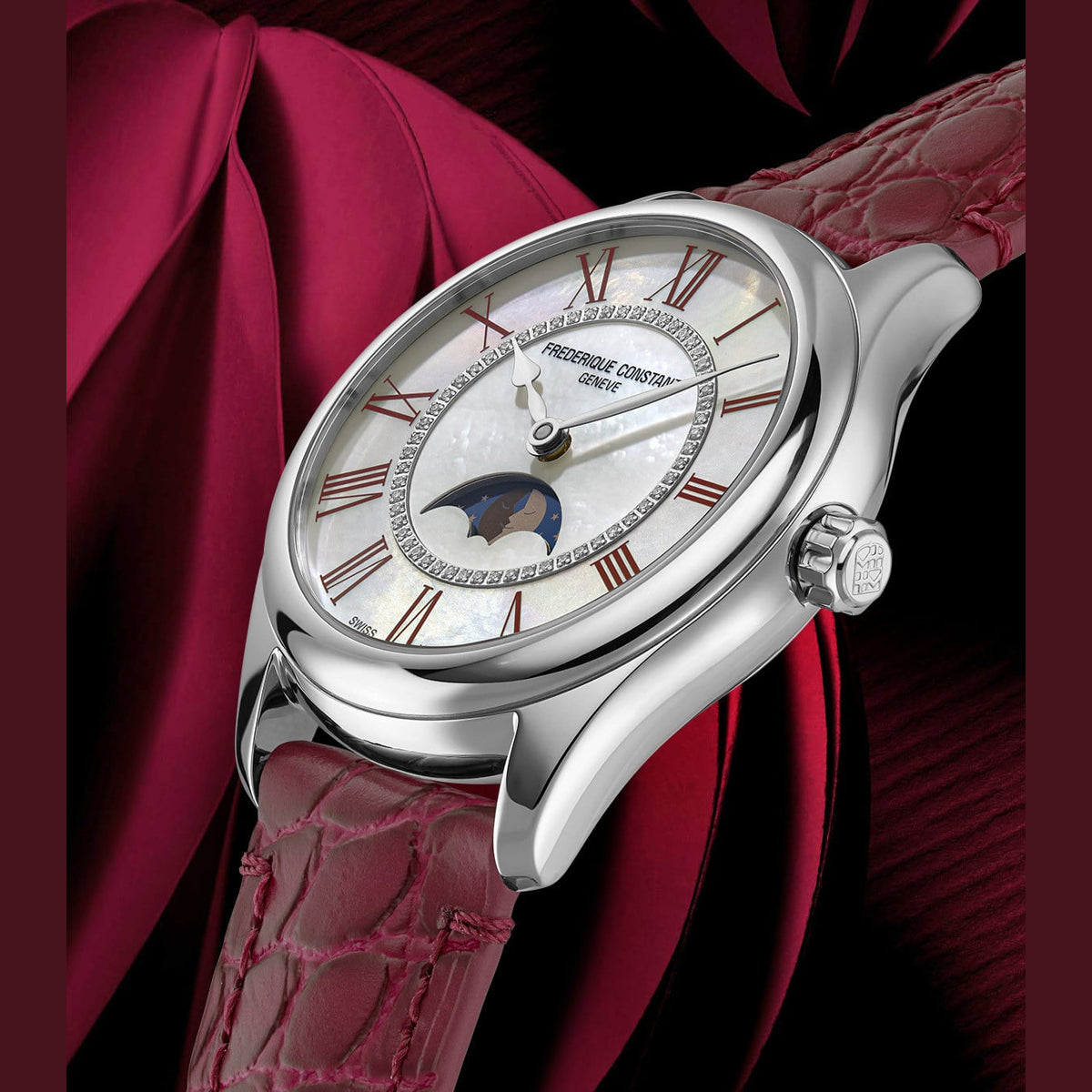 Frederique Constant FC-331MPWRD3B6 Classics Elegance Luna 36mm