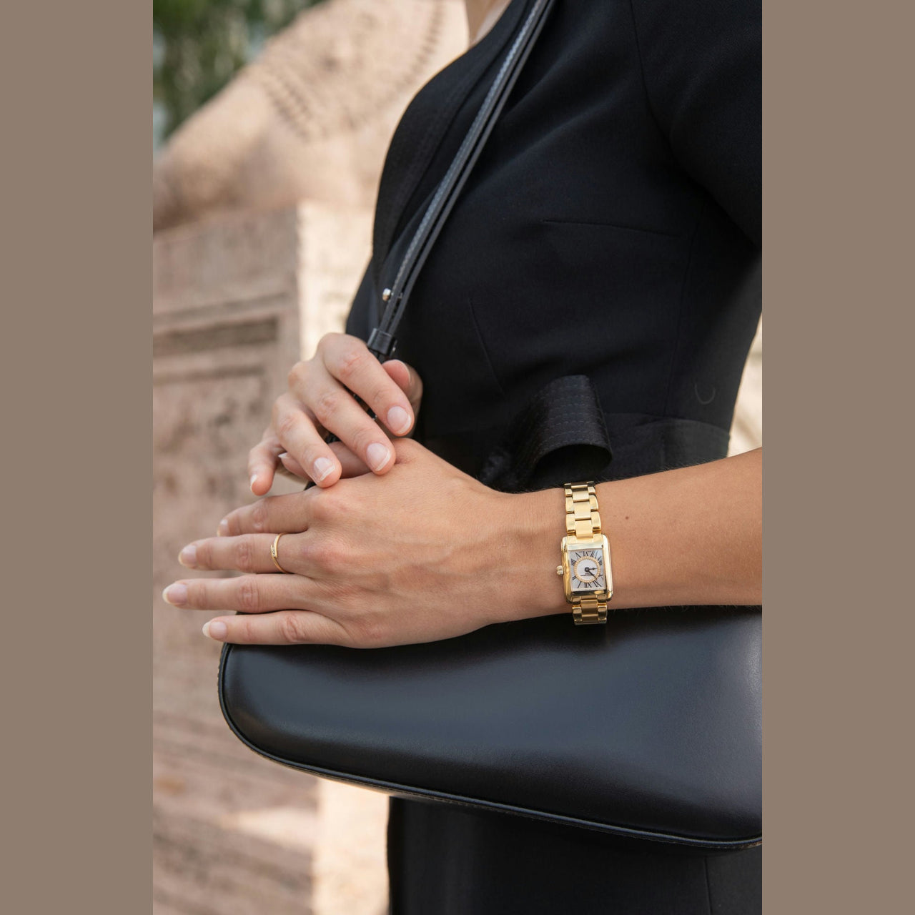 Frederique Constant FC-200MCDC25B Classics Carrée Ladies 28mm