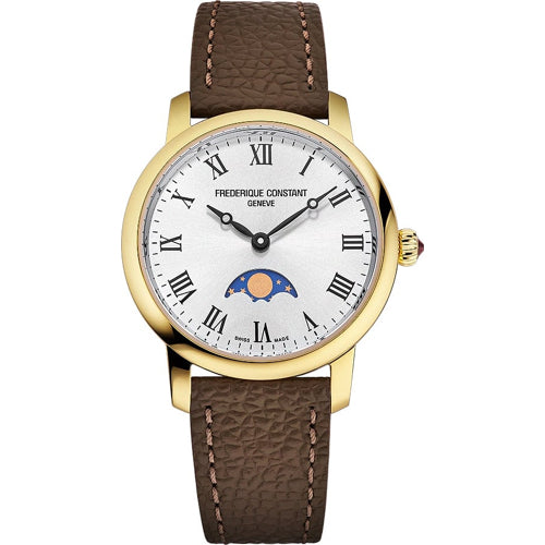 Frederique Constant FC-206RS1S5 Classics Slimeline Ladies Moonphase 30mm